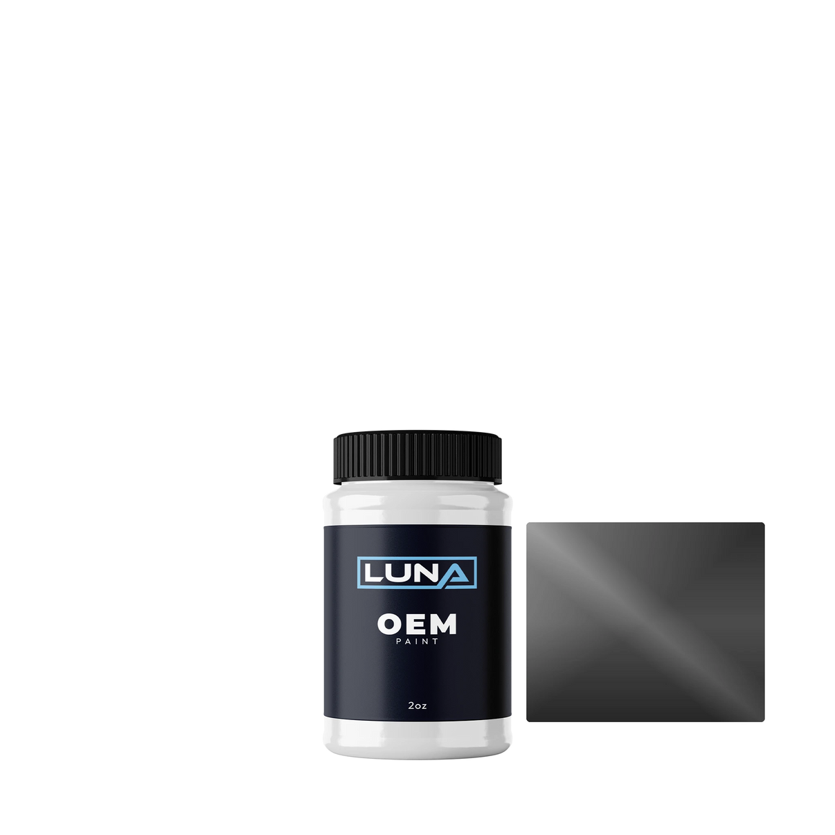 Mack Black M. 3048 | Luna OEM Basecoat - 2oz Touch Up Bottle w/ Brush