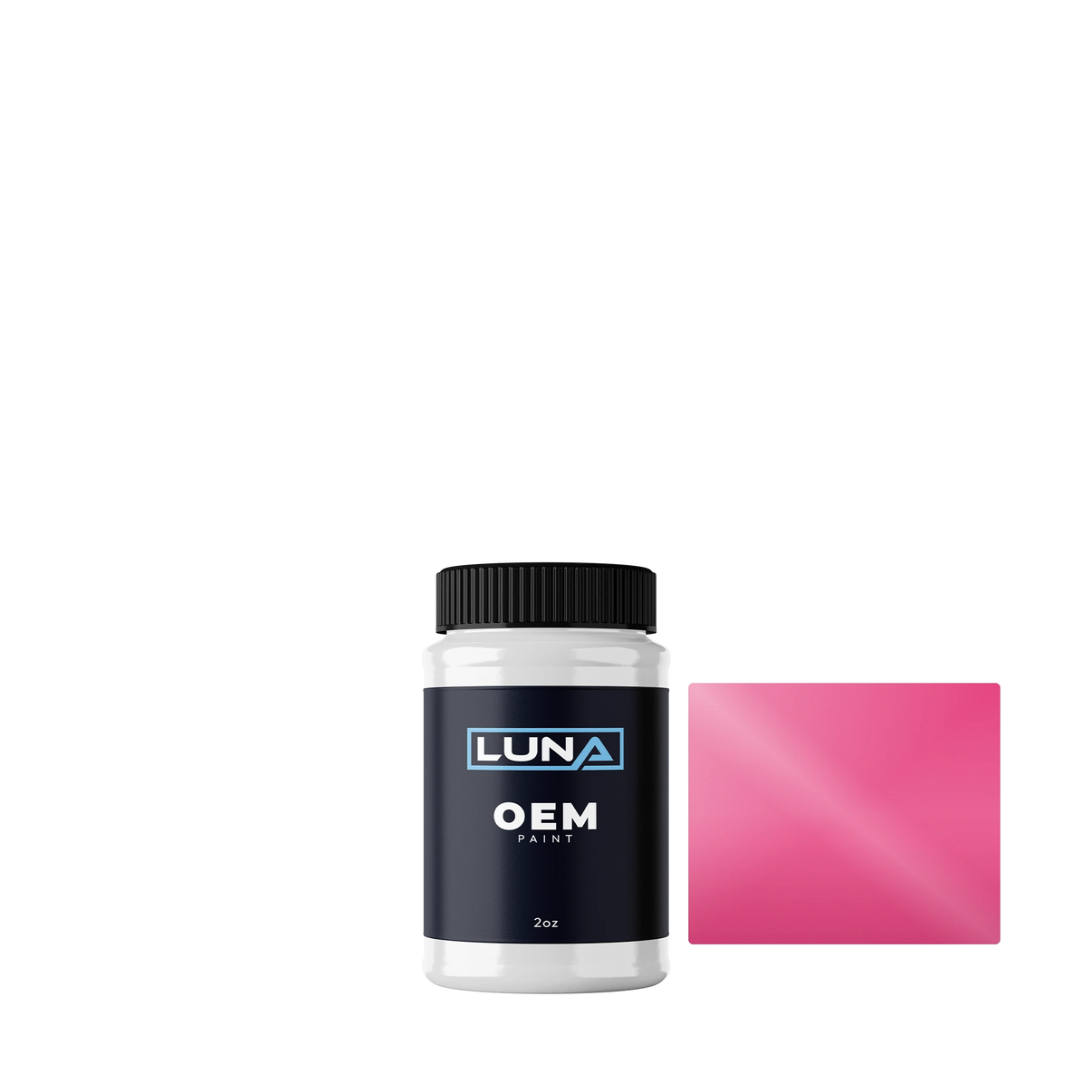 Fiat Rosa Pink 131 | Luna OEM Basecoat - 2oz Touch Up Bottle w/ Brush