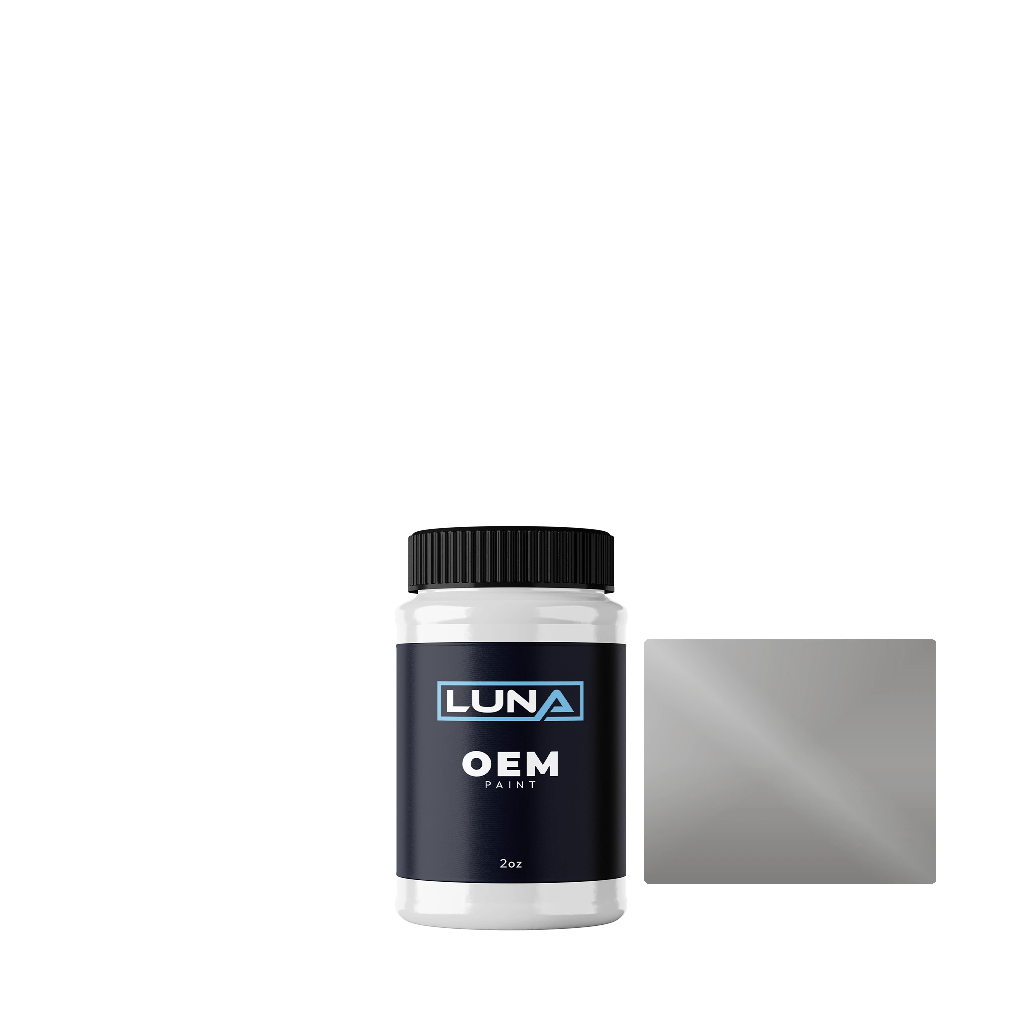 Daf Koenig Silber M. 1399421 | Luna OEM Basecoat - 2oz Touch Up Bottle w/ Brush