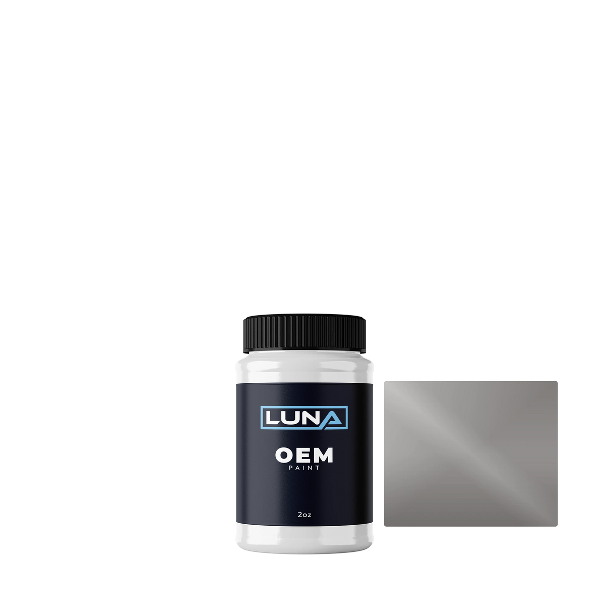 Opel Silverstone M. 15E | Luna OEM Basecoat - 2oz Touch Up Bottle w/ Brush