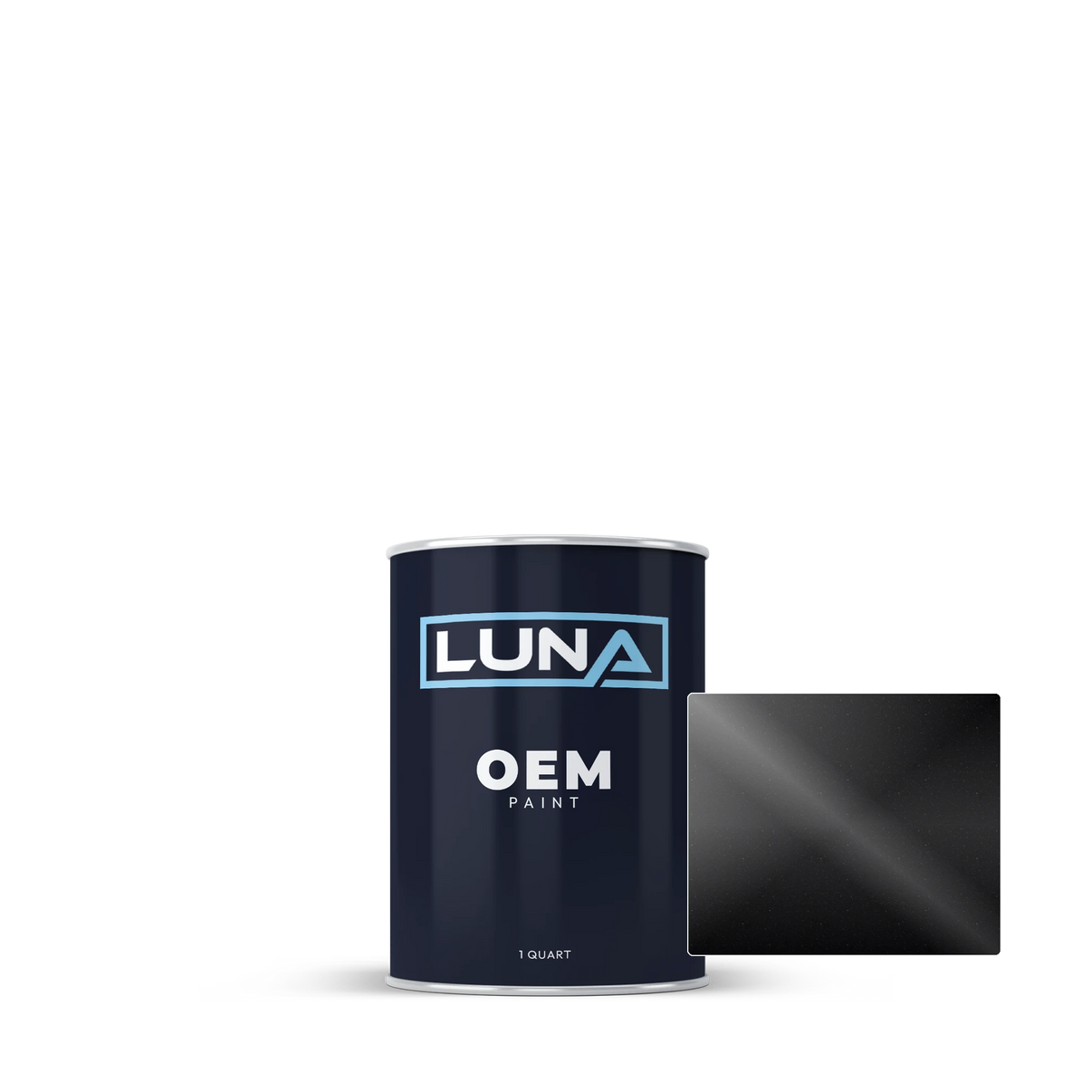 Porsche Tiefschwarz P. 2T | Luna OEM Basecoat - Quart