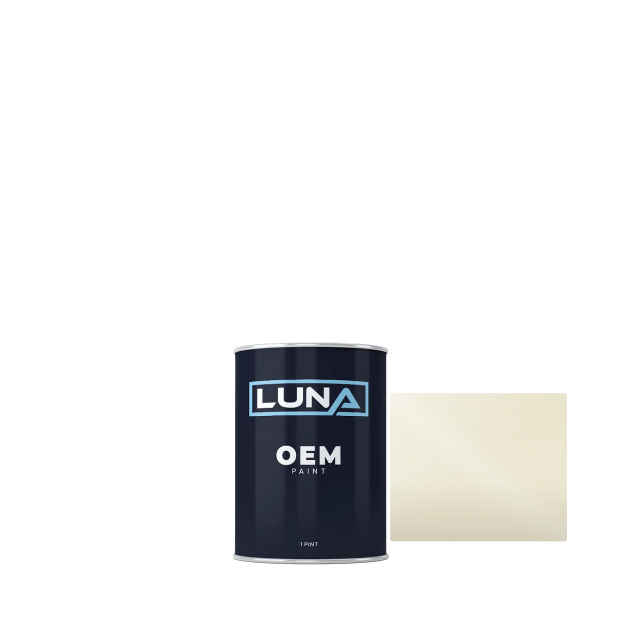 Mercedes Perlweiss 1611 | Luna OEM Basecoat - Pint