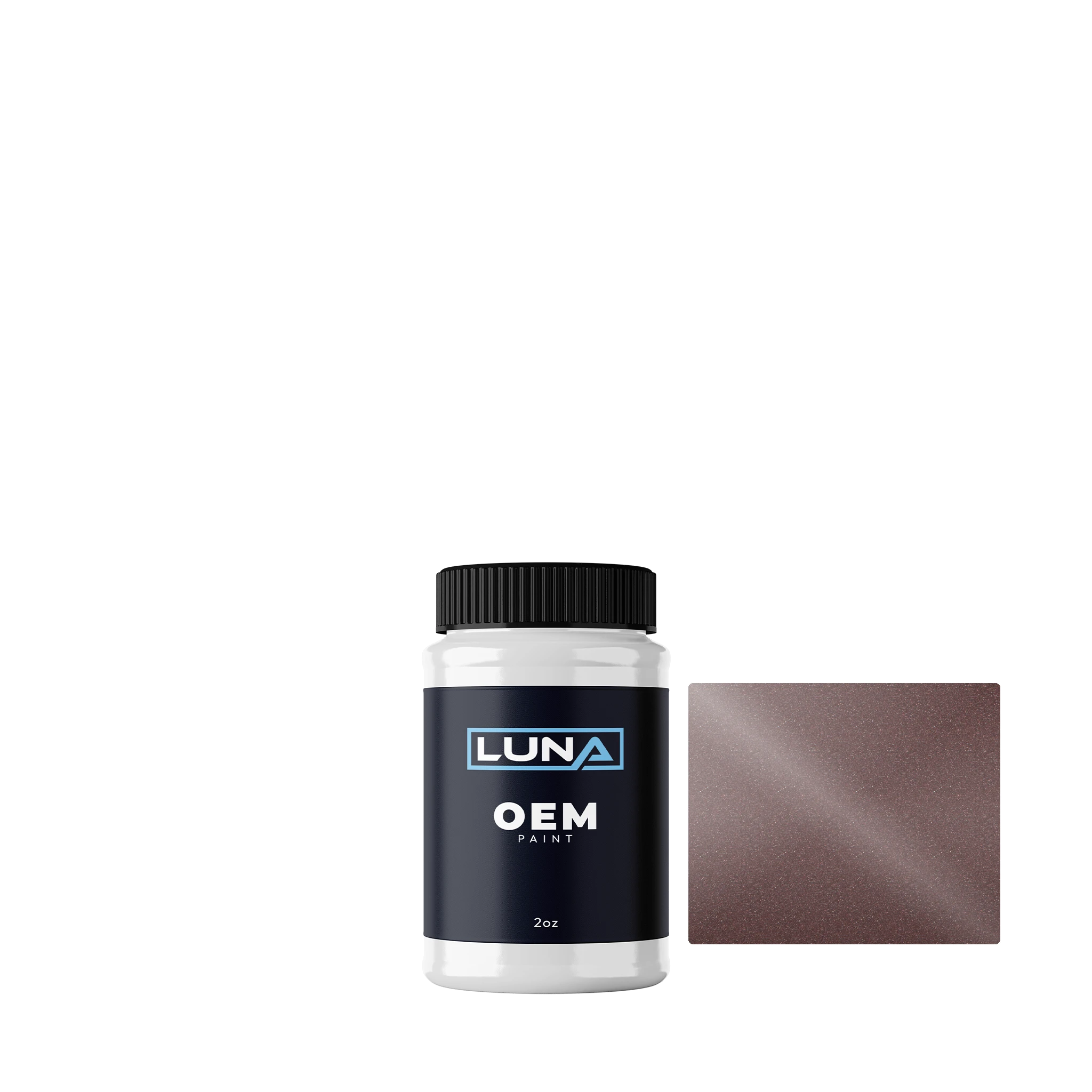 Ford Usa Midnight Canyon Red P. M. 2C | Luna OEM Basecoat - 2oz Touch Up Bottle w/ Brush
