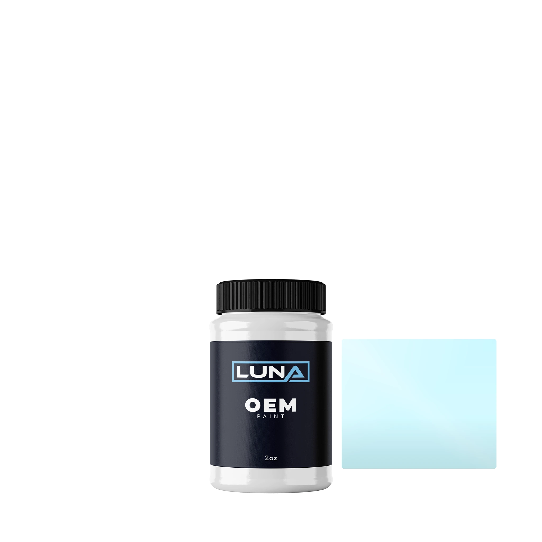 Luna Undercoat Light Blue LN828 - 2oz Touch Up Bottle w/ Brush