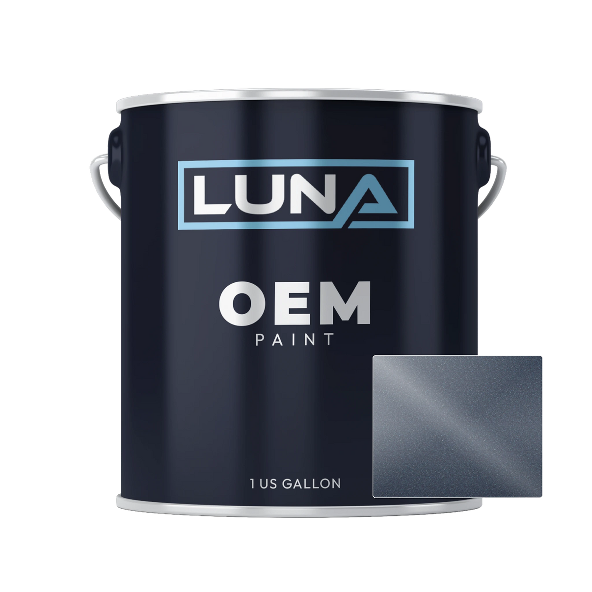 Fiat Azzurro Selene M. 417 | Luna OEM Basecoat - Gallon