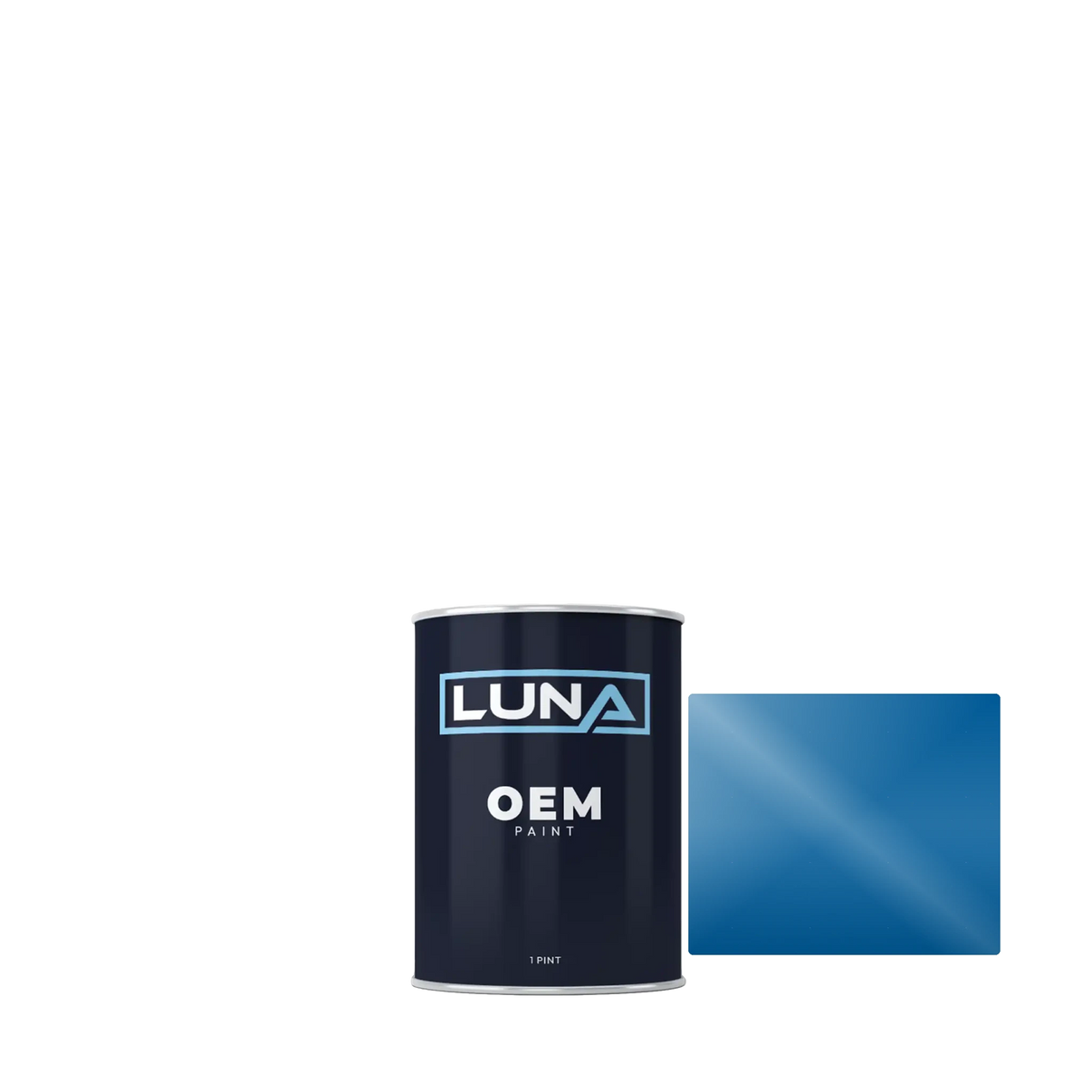 Fiat Blu Cannes 497 | Luna OEM Basecoat - Pint