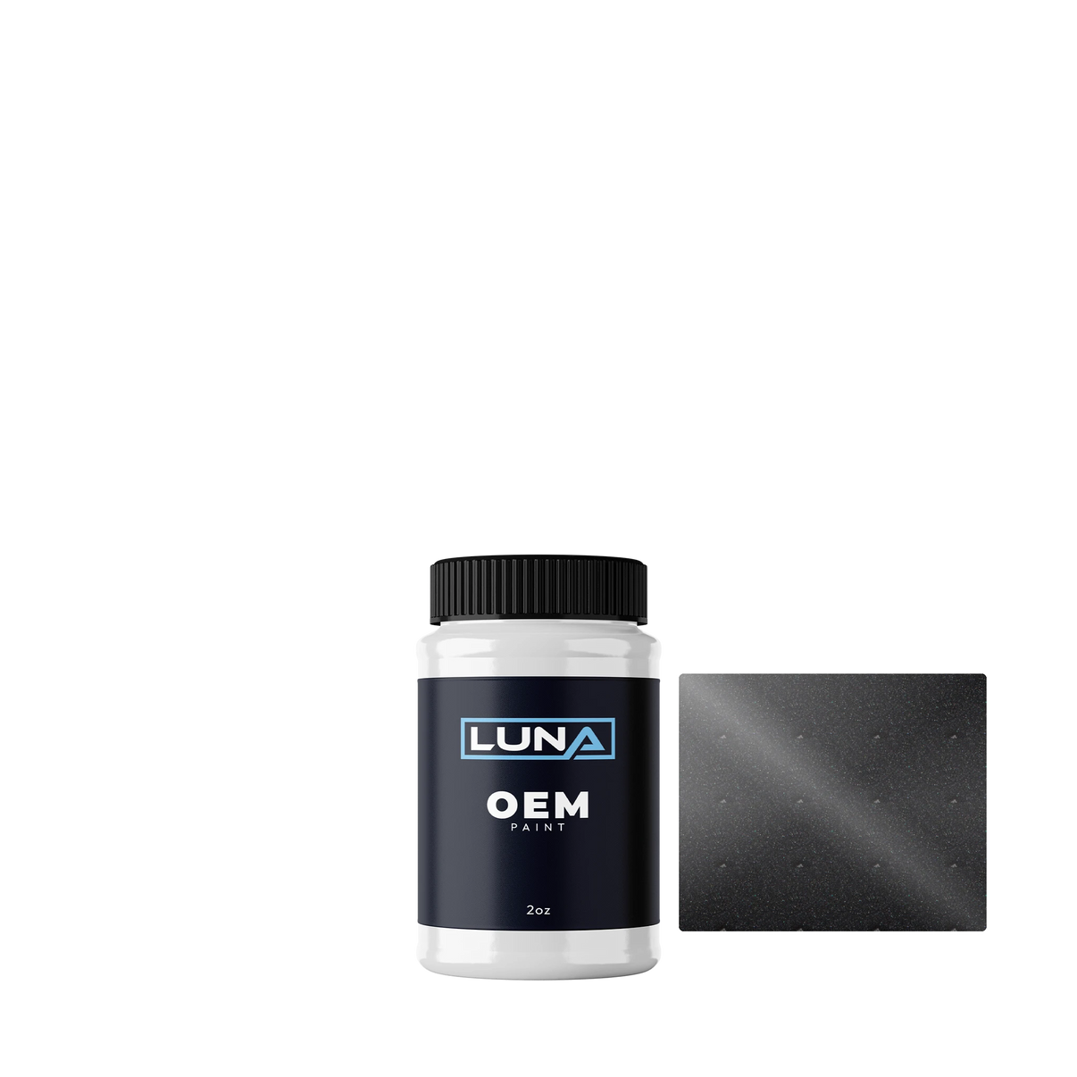 Lynk Storm Gray M. P. C43 | Luna OEM Basecoat - 2oz Touch Up Bottle w/ Brush