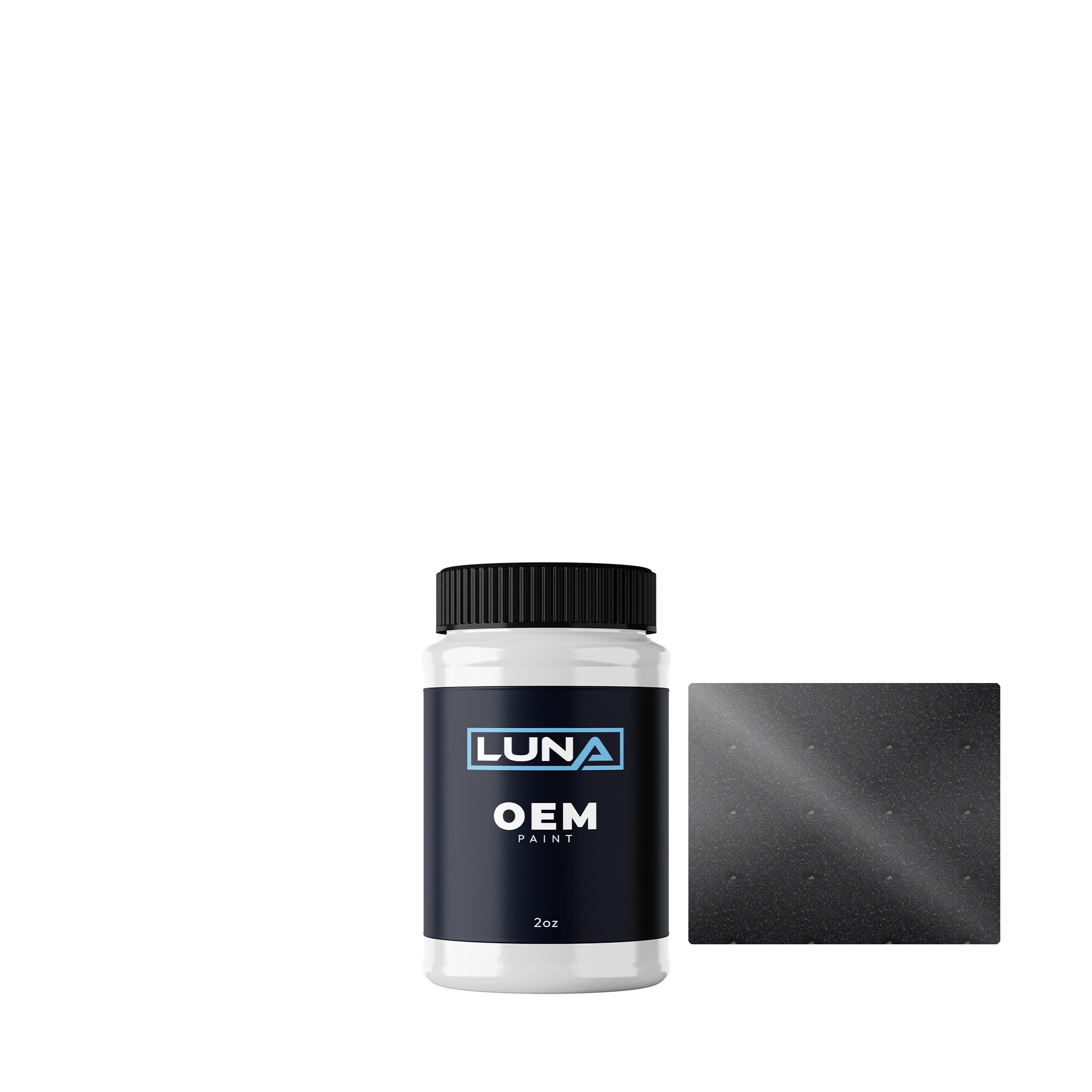 Lynk Storm Gray M. P. C43 | Luna OEM Basecoat - 2oz Touch Up Bottle w/ Brush