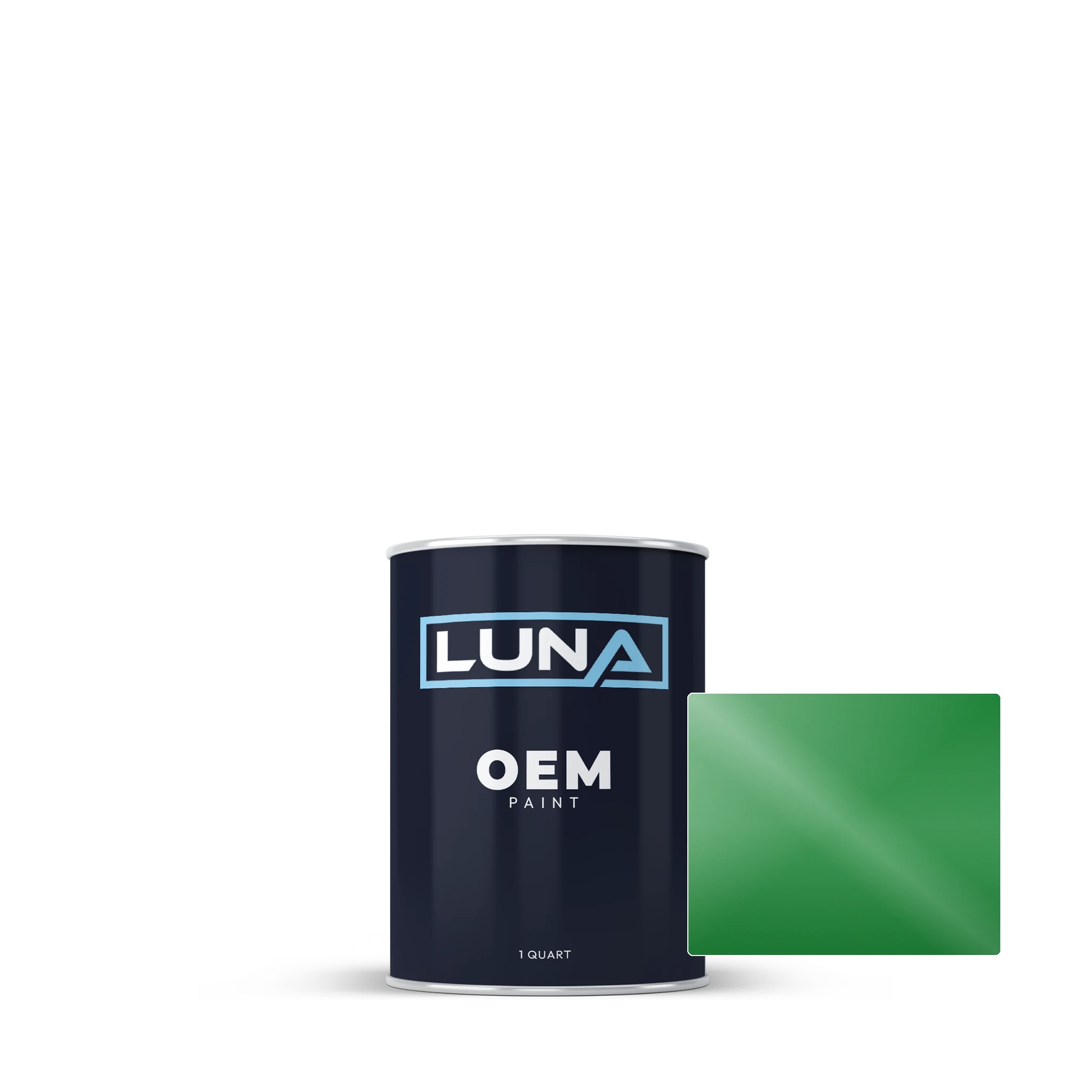 Opel Frog Green 866 | Luna OEM Basecoat - Quart