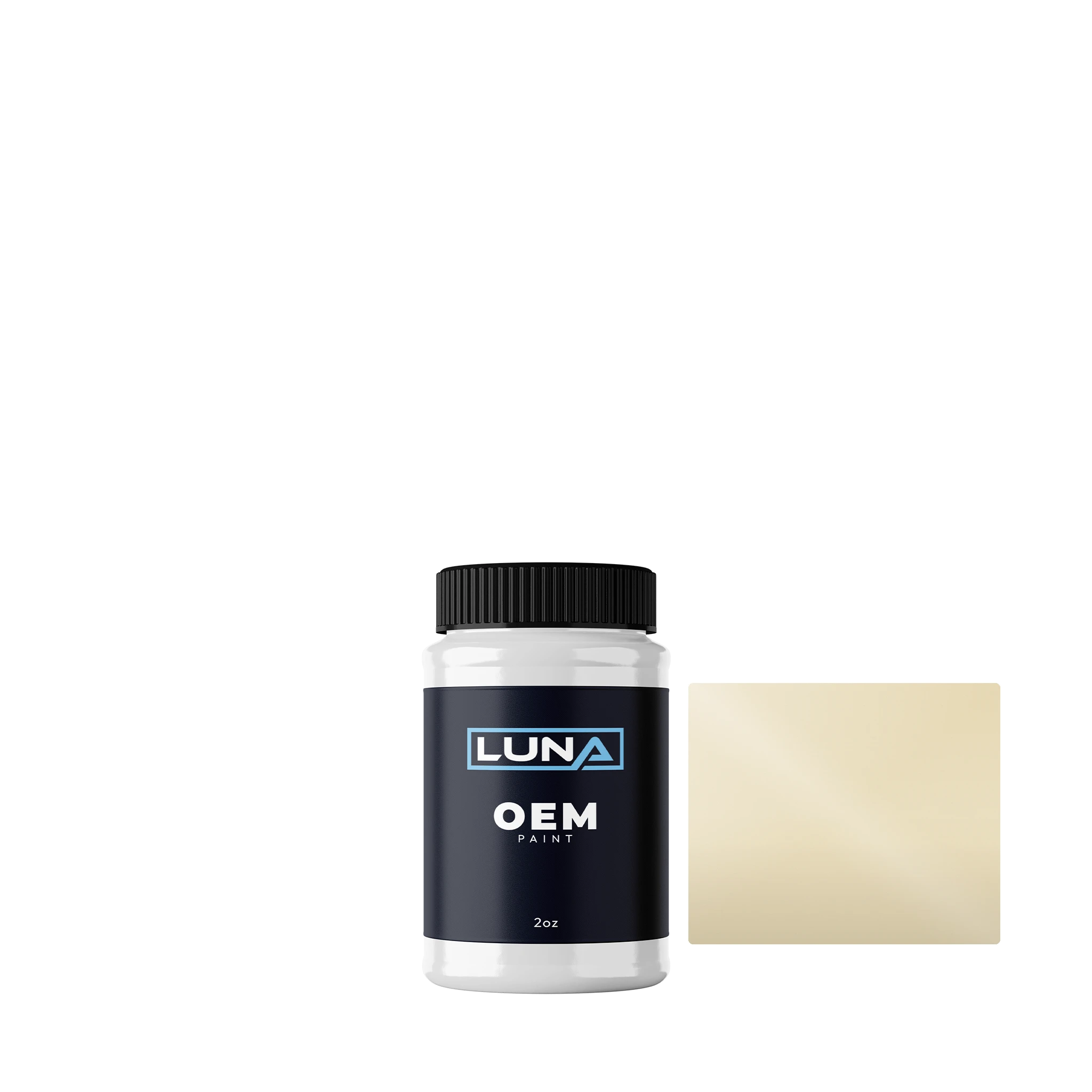 Citroen Beige Ivoire (taxi) GWC | Luna OEM Basecoat - 2oz Touch Up Bottle w/ Brush