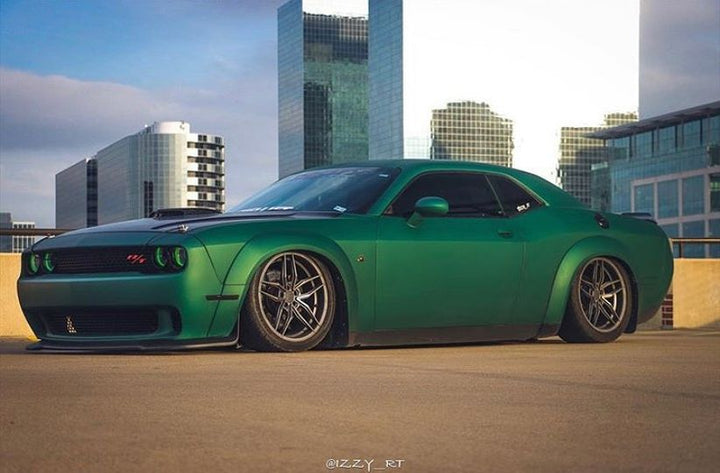 Jungle Green Peelable Car Kit on a customer car
