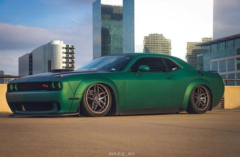 Jungle Green Plasti Dip on a customer car