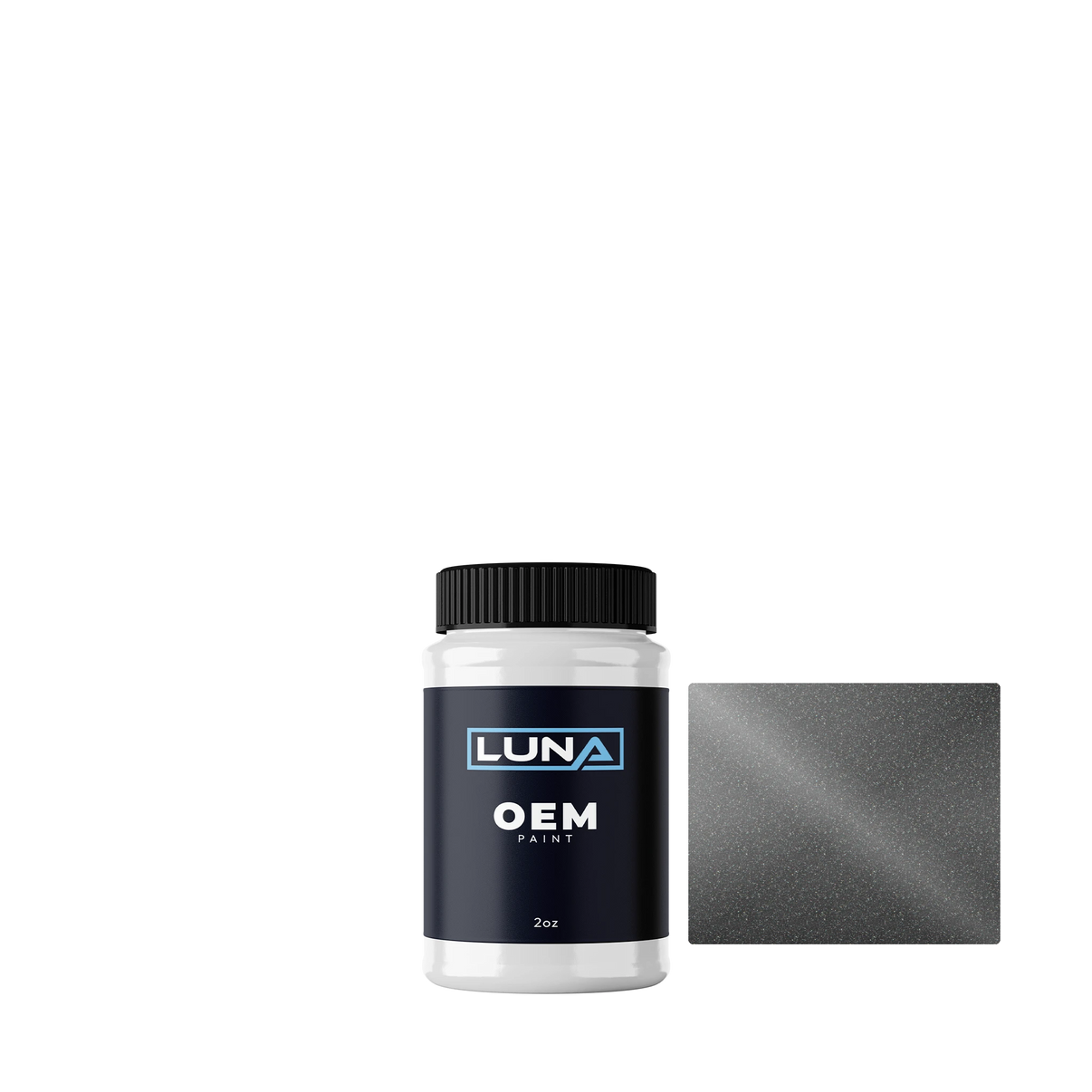 Subaru Metal Grey M. 45A | Luna OEM Basecoat - 2oz Touch Up Bottle w/ Brush