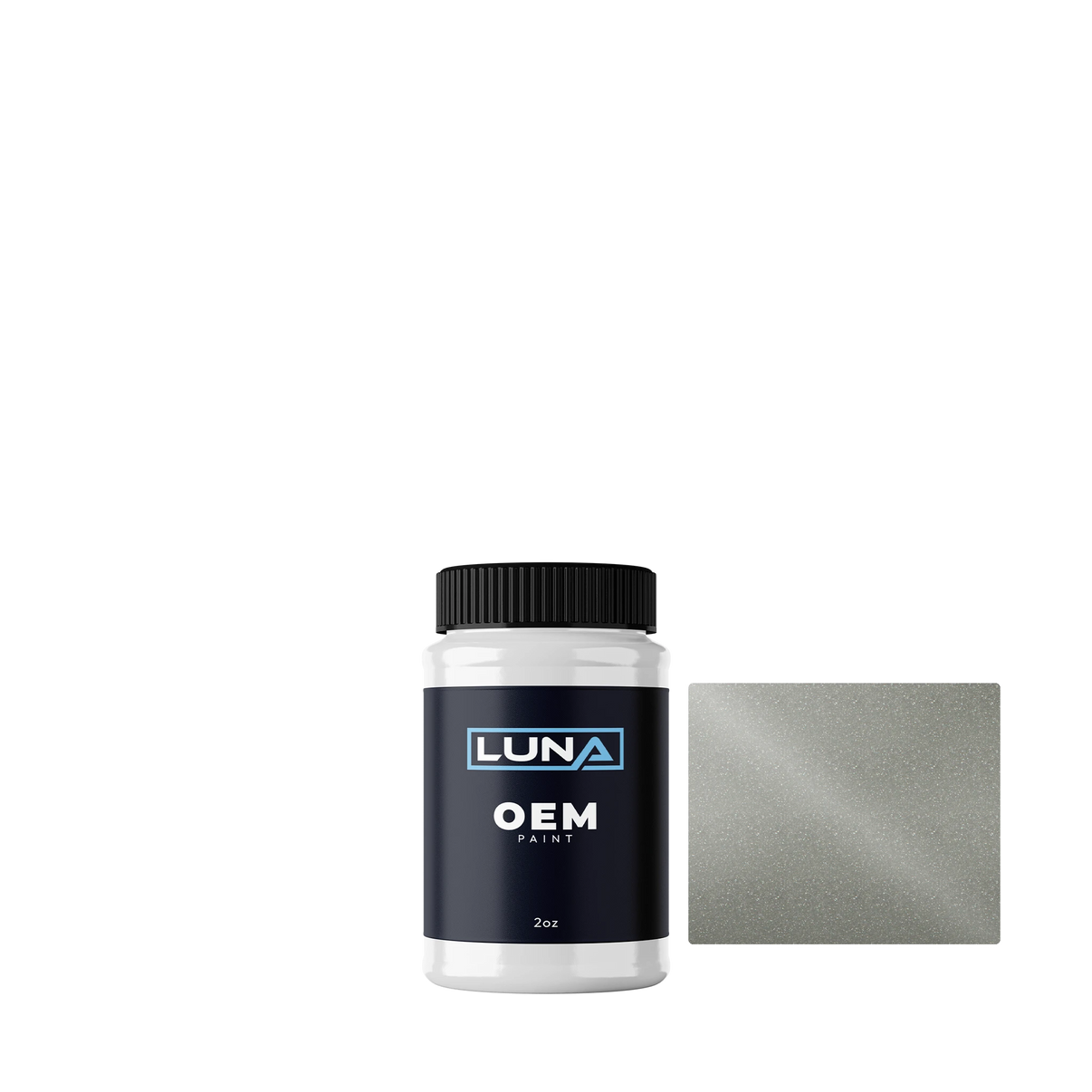 Fleet New Zealand Hij Zij Mode Zilvergr. M. 9518 | Luna OEM Basecoat - 2oz Touch Up Bottle w/ Brush