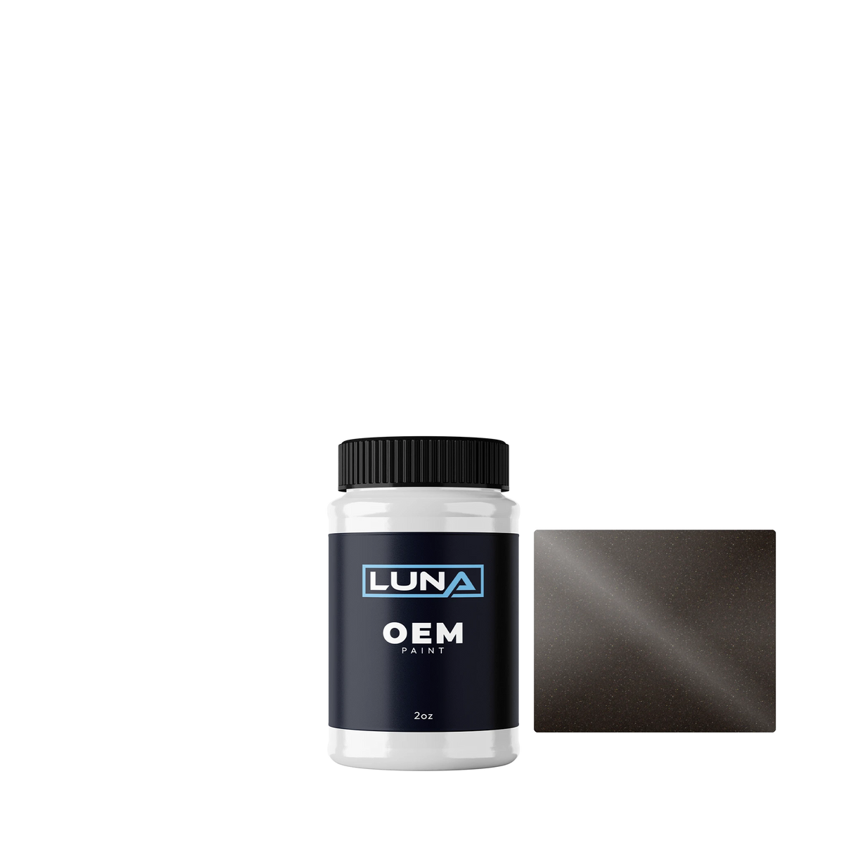 Audi | VW Chestnut Brown M. H8W | Luna OEM Basecoat - 2oz Touch Up Bottle w/ Brush