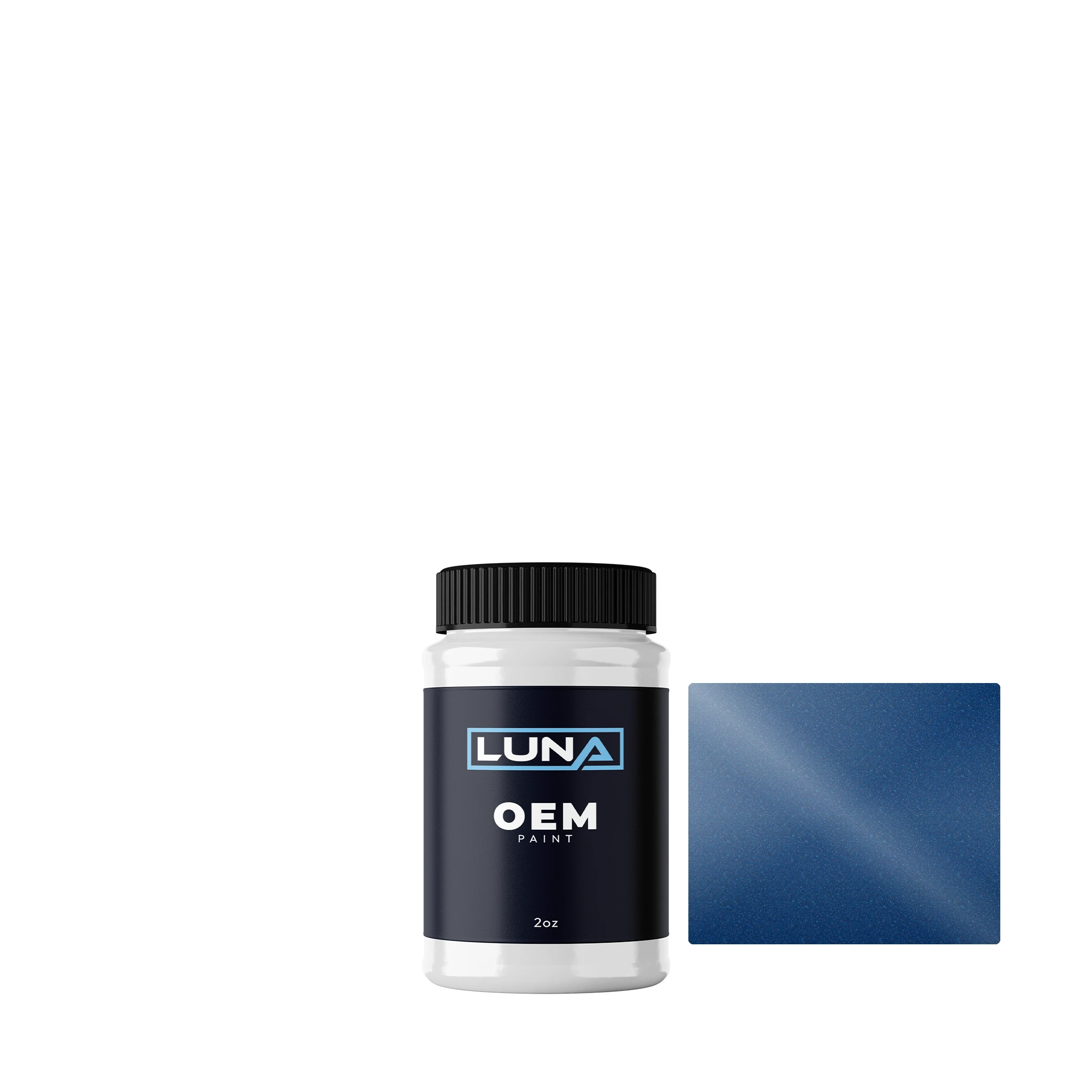 Ford Aegean Blue M. H2 | Luna OEM Basecoat - 2oz Touch Up Bottle w/ Brush