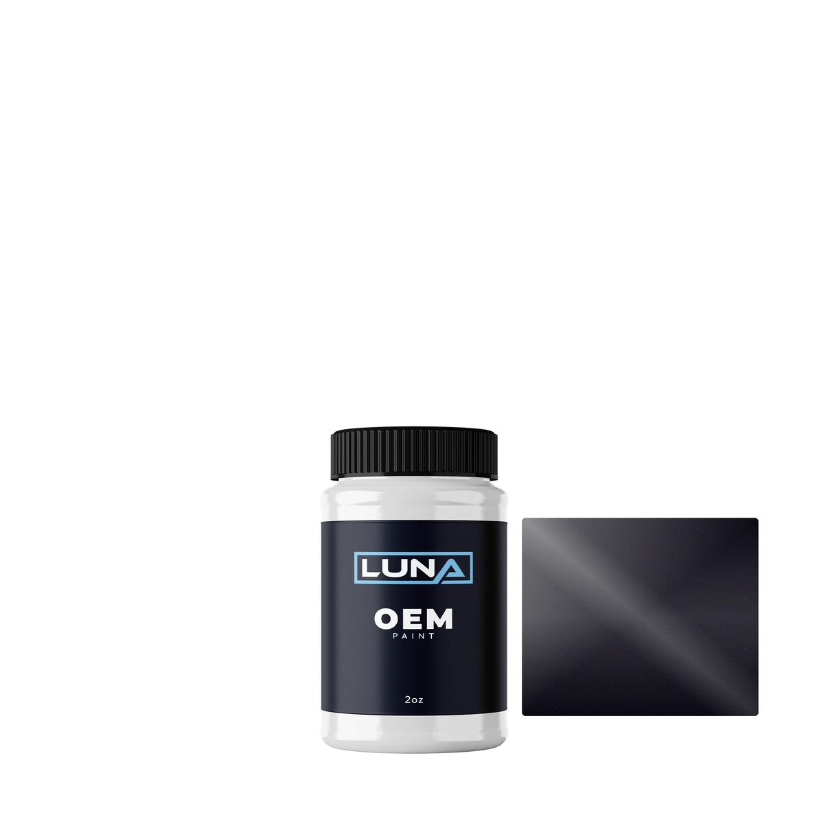 Alfa Romeo Blu Chiaia Di Luna P. 245A | Luna OEM Basecoat - 2oz Touch Up Bottle w/ Brush