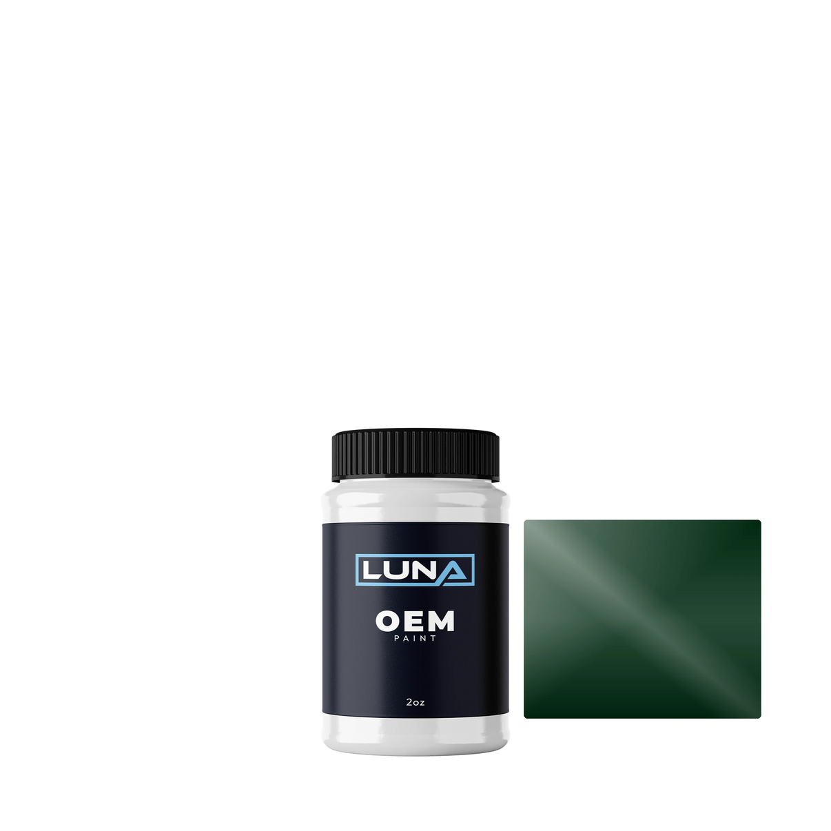 Zaz Digital Gruen P. 886436 | Luna OEM Basecoat - 2oz Touch Up Bottle w/ Brush