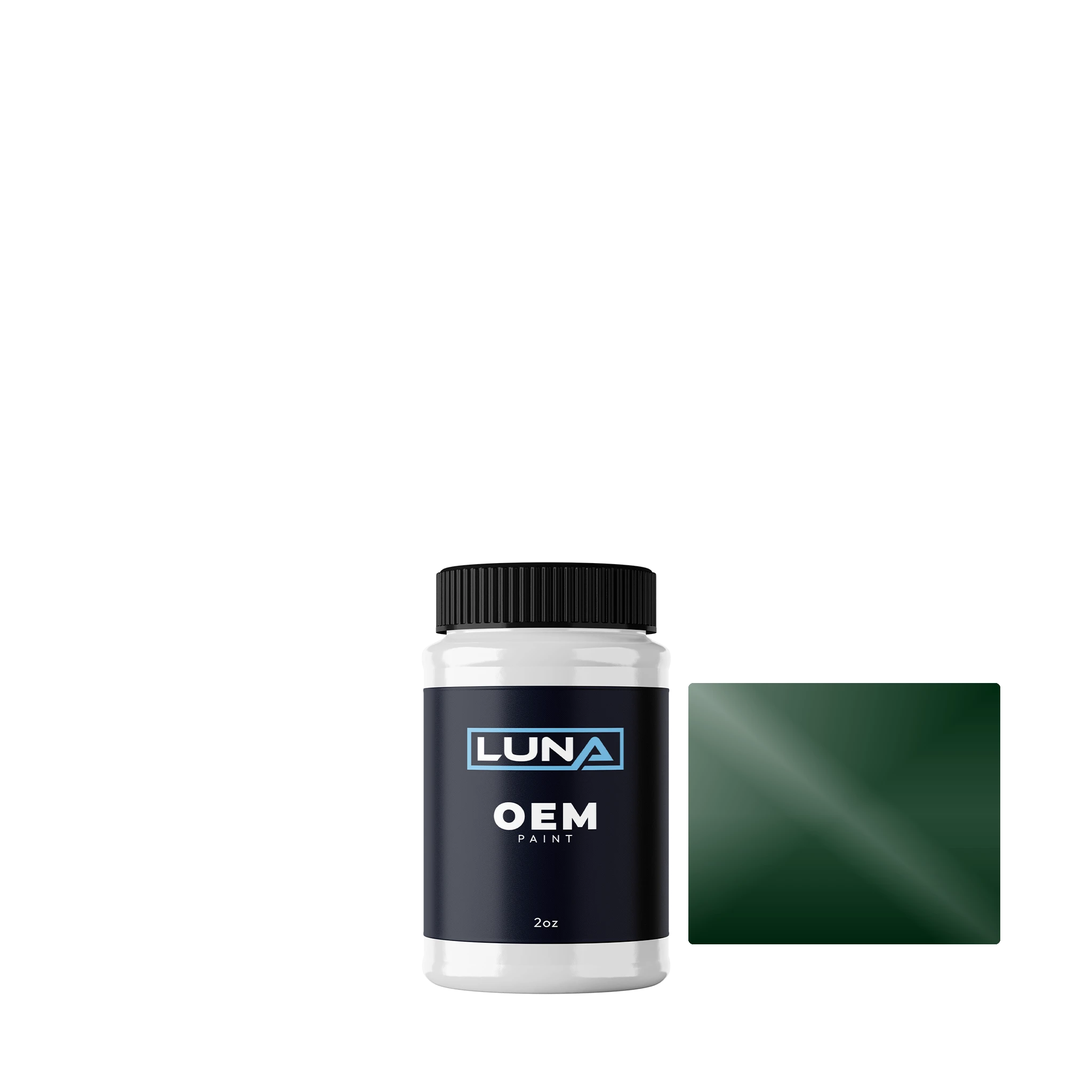 Zaz Digital Gruen P. 886436 | Luna OEM Basecoat - 2oz Touch Up Bottle w/ Brush