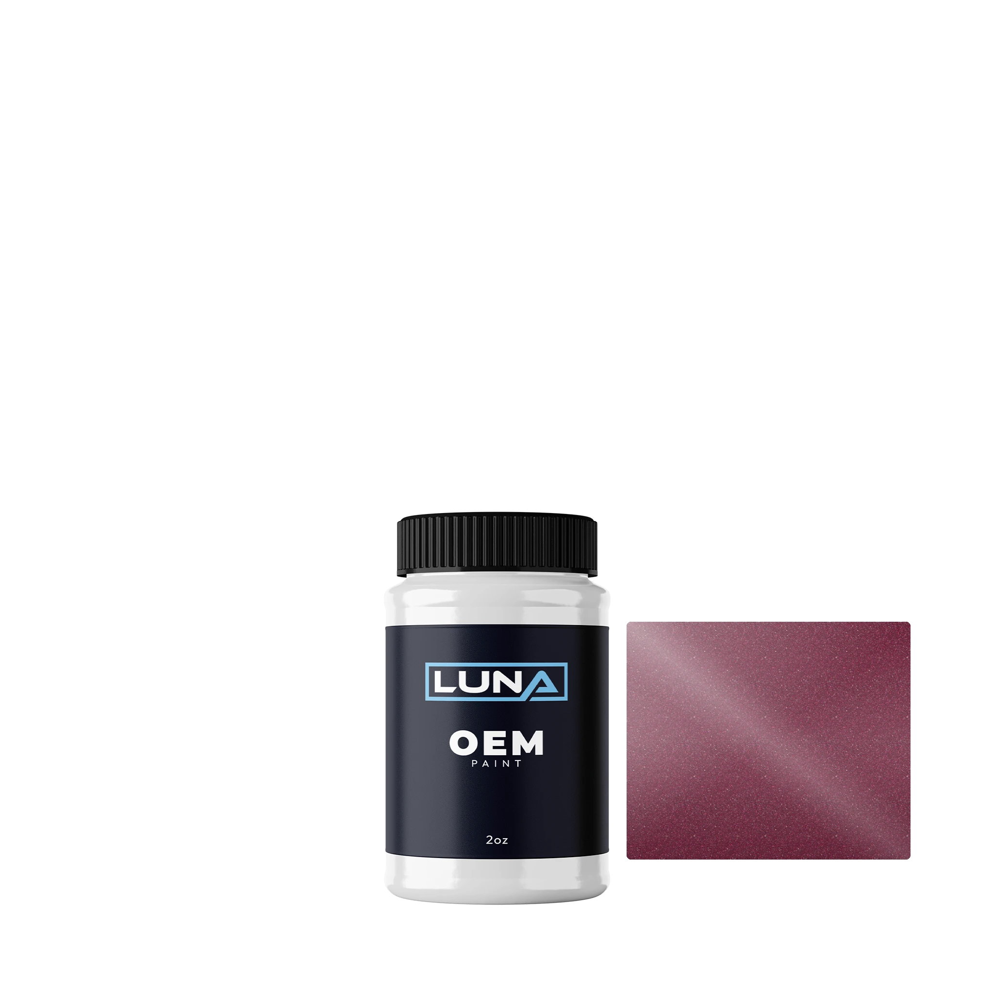 Suzuki Cassis Pink M. ZSE | Luna OEM Basecoat - 2oz Touch Up Bottle w/ Brush