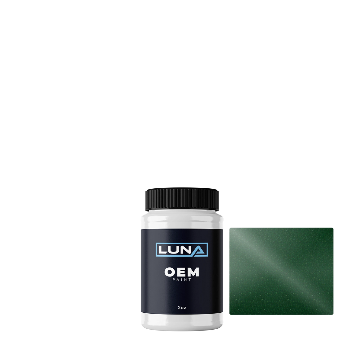 Aro Verde Montan 51018 | Luna OEM Basecoat - 2oz Touch Up Bottle w/ Brush