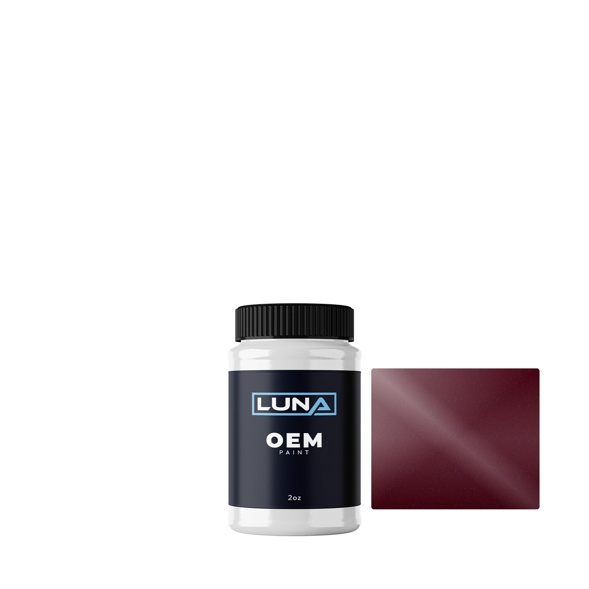 General Motors Baroque Red M. G7T-142X | Luna OEM Basecoat - 2oz Touch Up Bottle w/ Brush