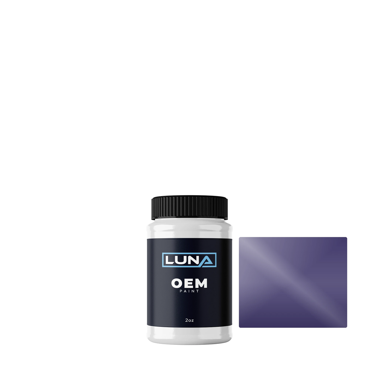 Yamaha Motorcycle Dark Violet P. DVMA | Luna OEM Basecoat - 2oz Touch Up Bottle w/ Brush
