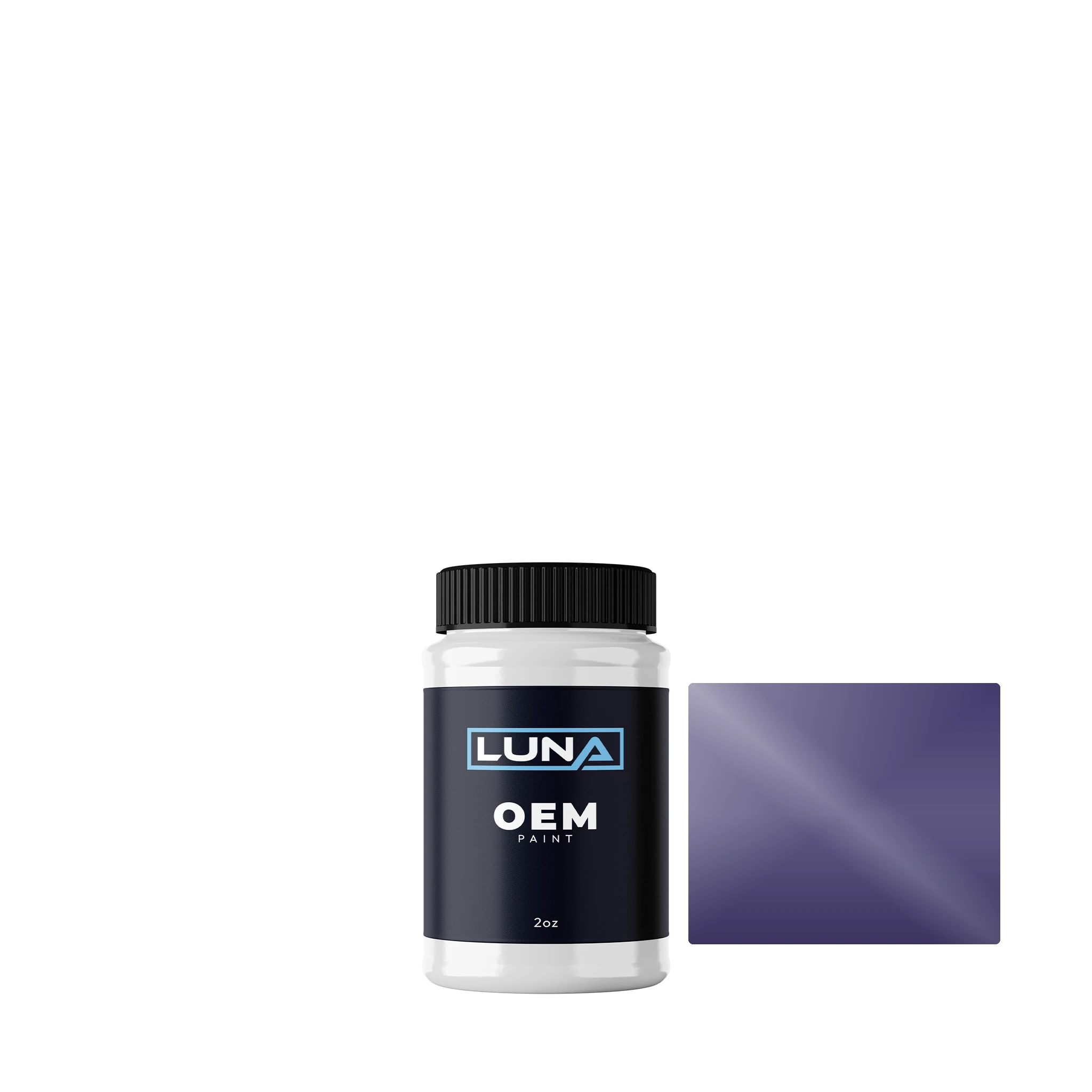 Yamaha Motorcycle Dark Violet P. DVMA | Luna OEM Basecoat - 2oz Touch Up Bottle w/ Brush