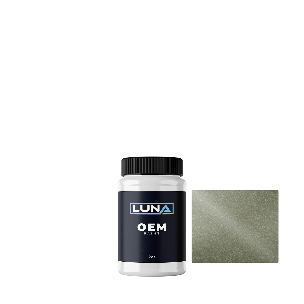 General Motors Light Sage M. 42-8521 | Luna OEM Basecoat - 2oz Touch Up Bottle w/ Brush