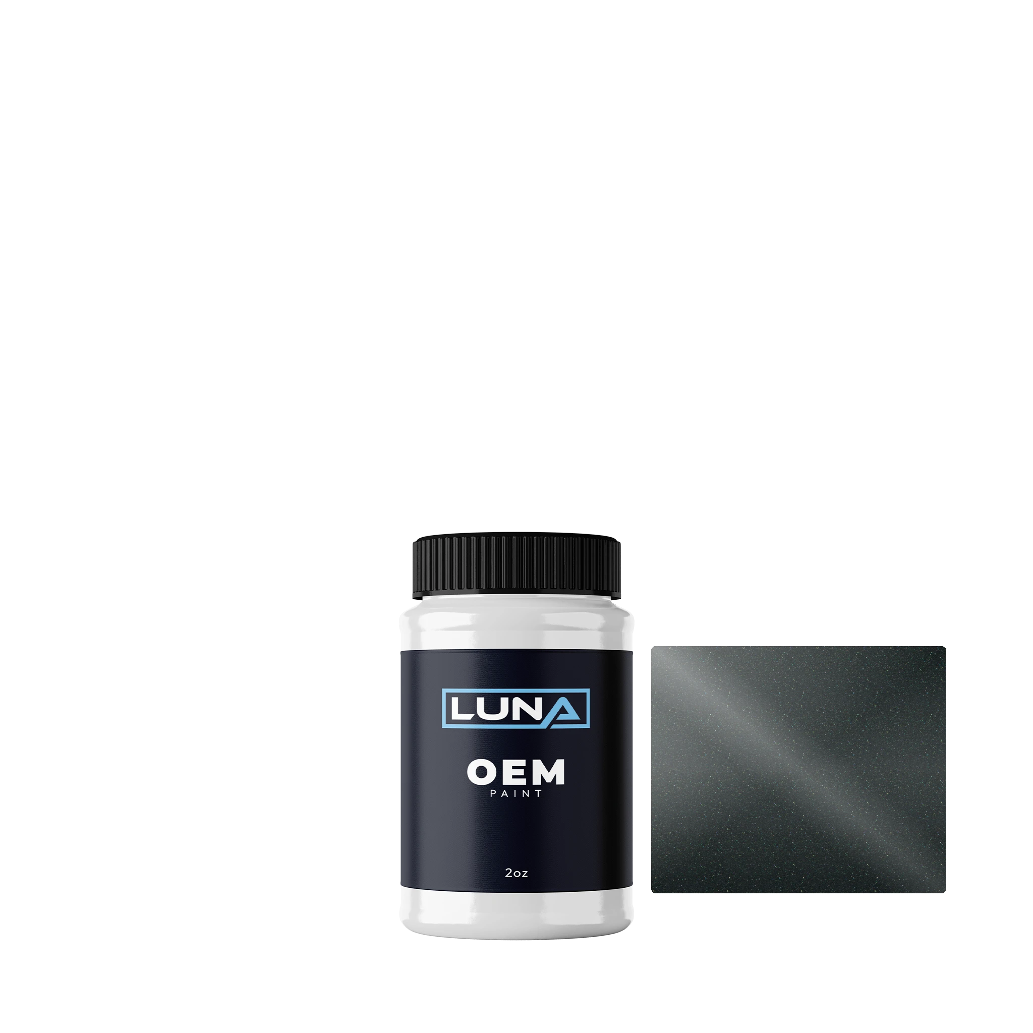 Alfa Romeo Verde Brookland P. 224 | Luna OEM Basecoat - 2oz Touch Up Bottle w/ Brush