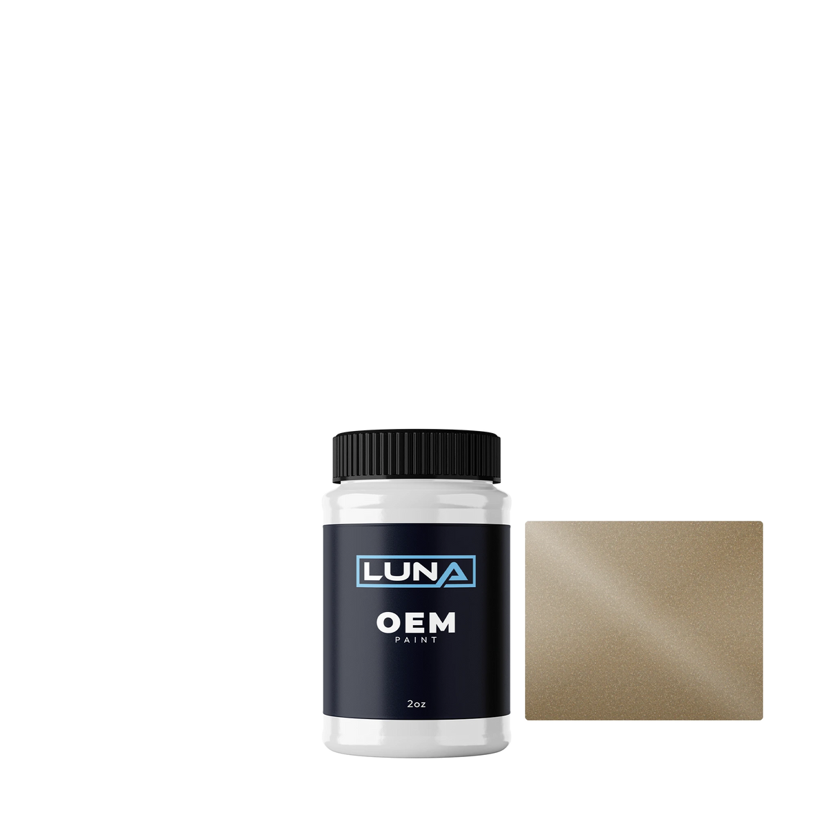 Opel Siam Beige M. 63L | Luna OEM Basecoat - 2oz Touch Up Bottle w/ Brush