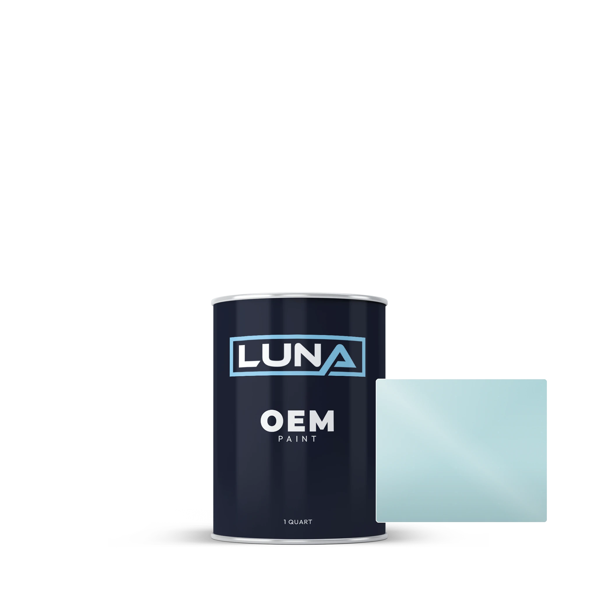 Fiat Azzurro Chiaro 415 | Luna OEM Basecoat - Quart