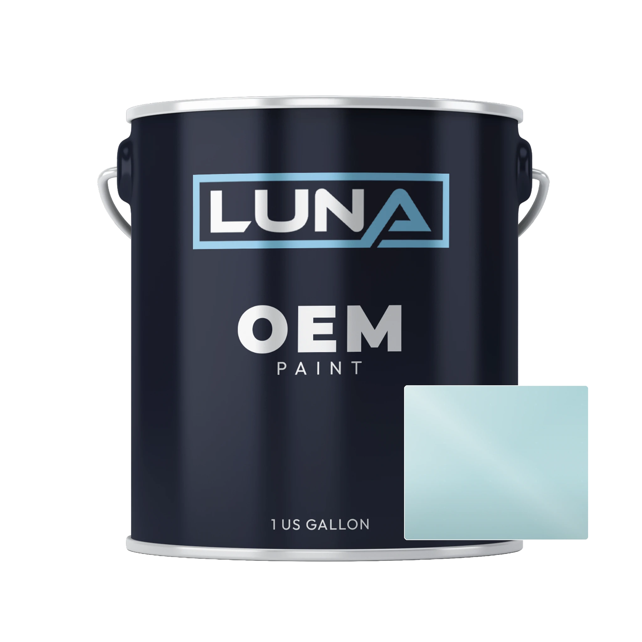 Fiat Azzurro Chiaro 415 | Luna OEM Basecoat - Gallon
