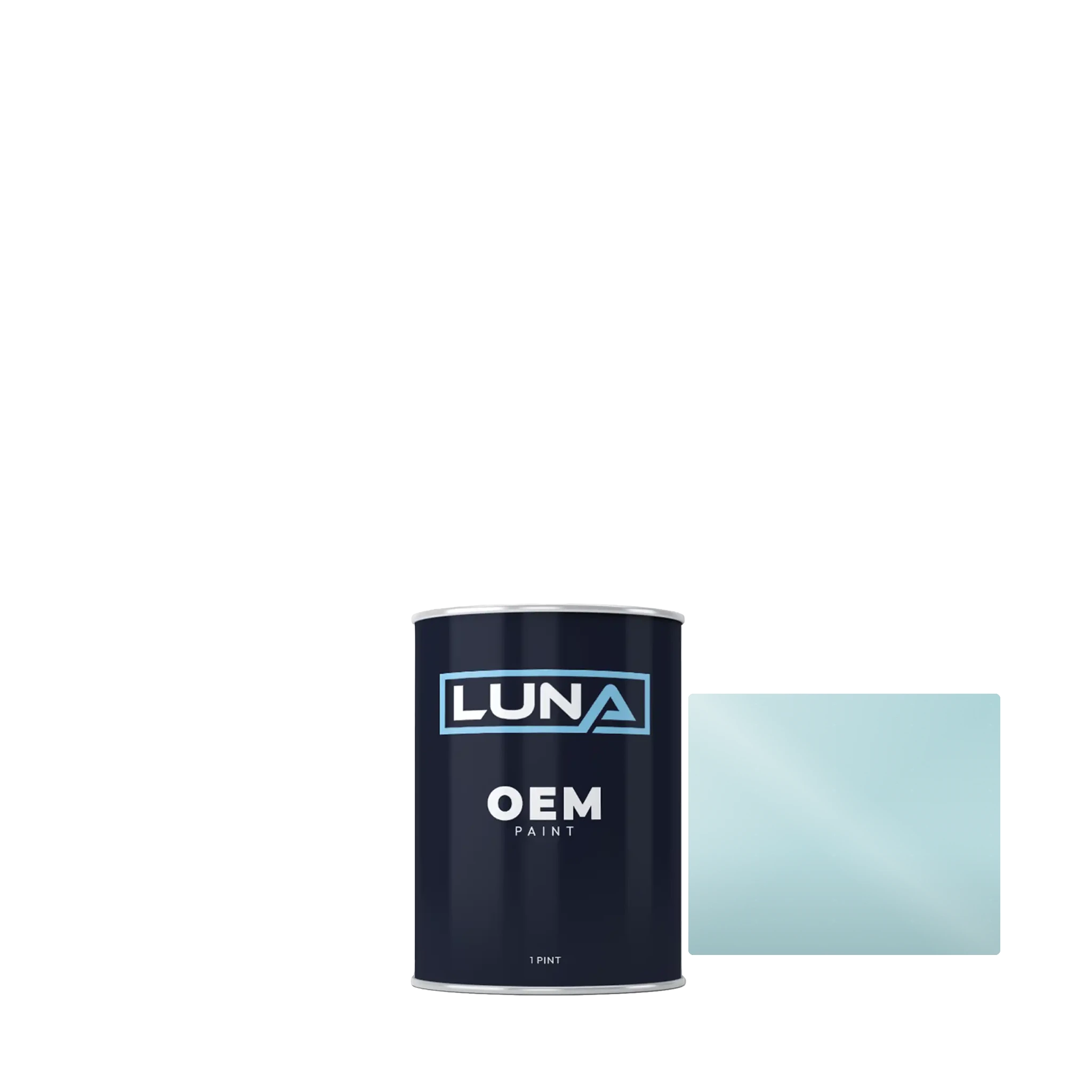 Fiat Azzurro Chiaro 415 | Luna OEM Basecoat - Pint