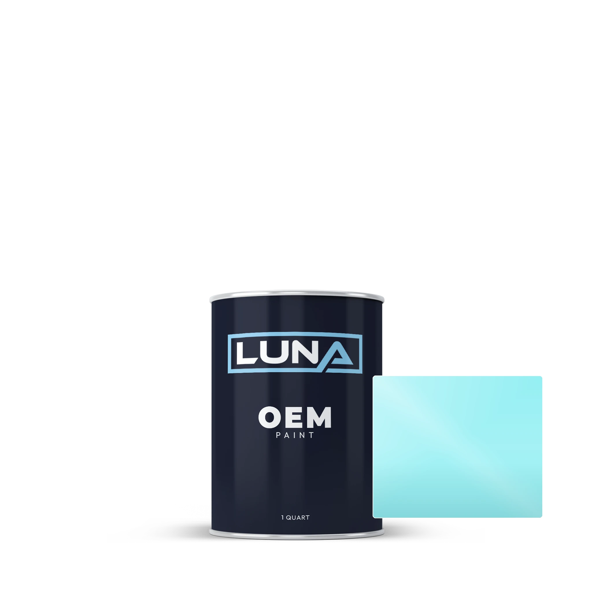 Flau Light Blue PMS304C | Luna OEM Basecoat - Quart