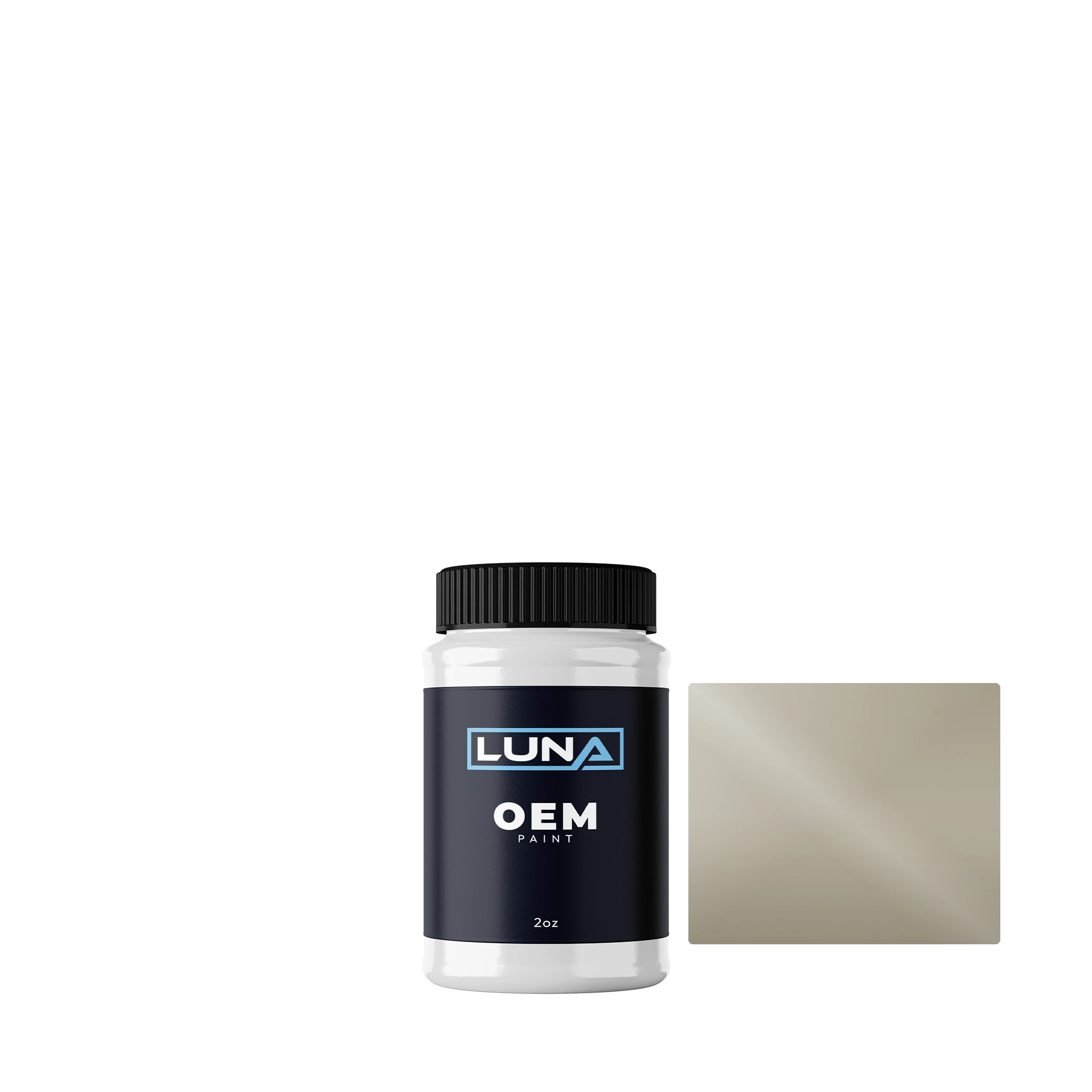 Nissan Interior: Nis E01-w1 CR0 | Luna OEM Basecoat - 2oz Touch Up Bottle w/ Brush