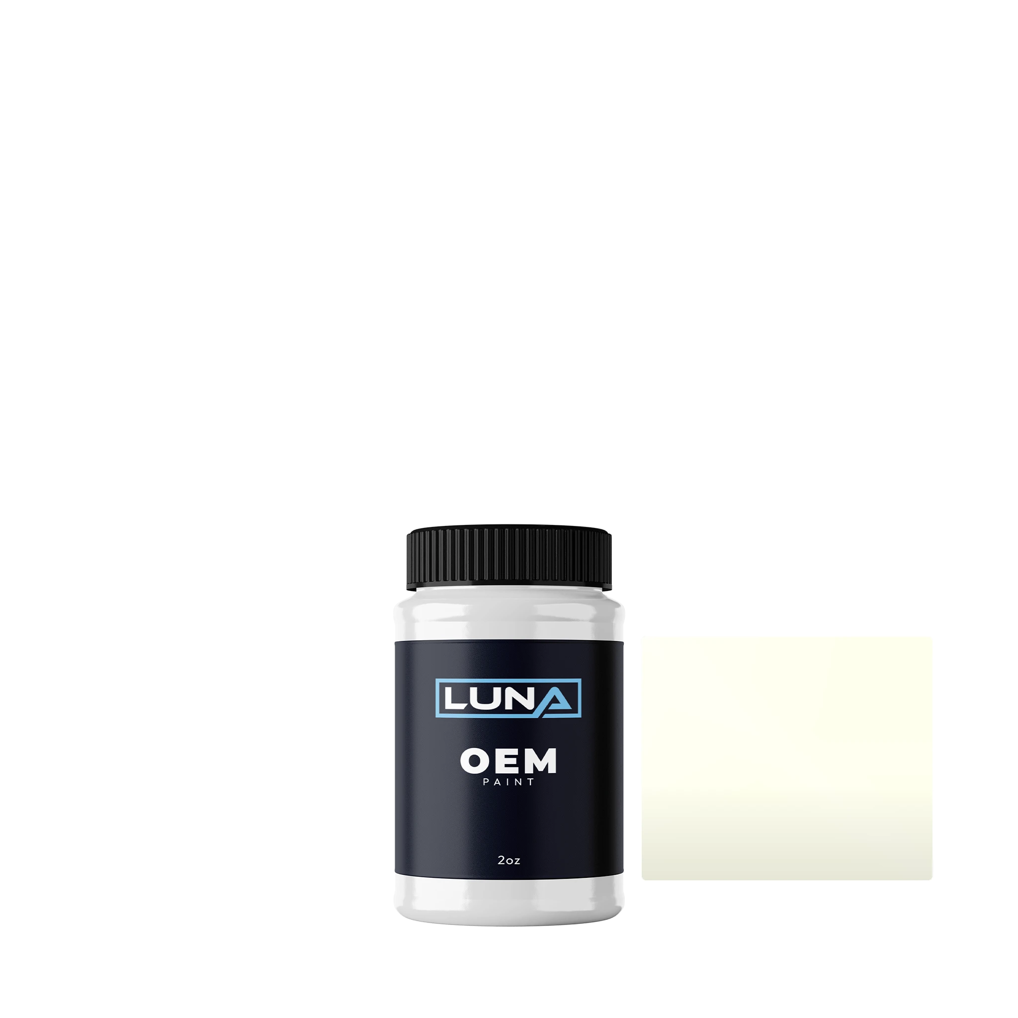 Ford Ivory PPGL | Luna OEM Basecoat - 2oz Touch Up Bottle w/ Brush