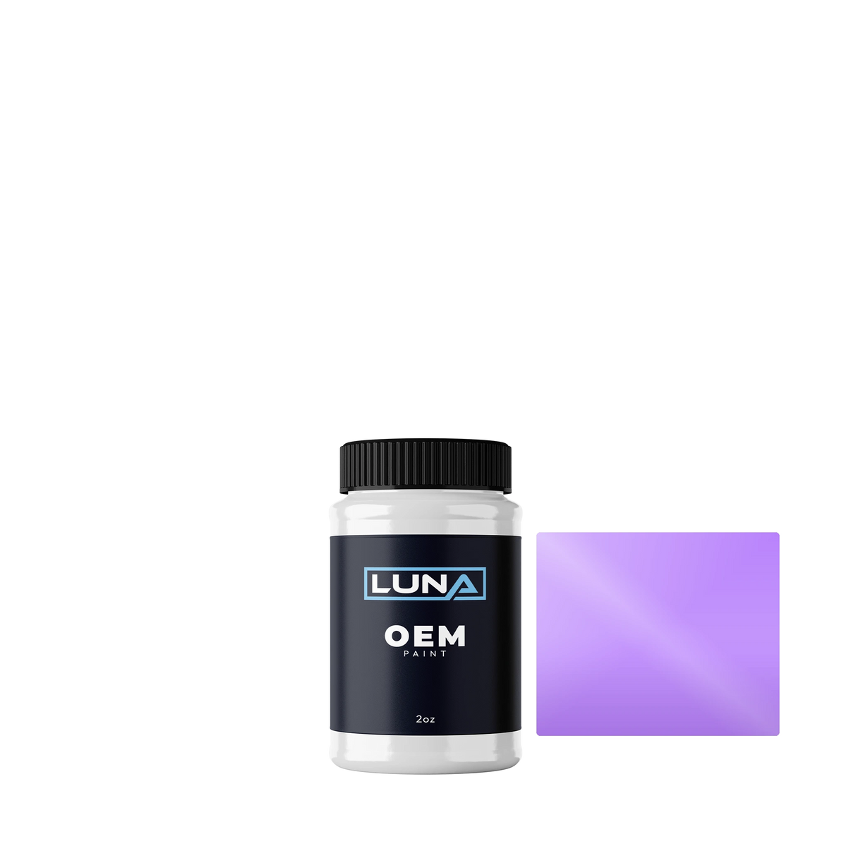 Flau Violet PMS2587C | Luna OEM Basecoat - 2oz Touch Up Bottle w/ Brush