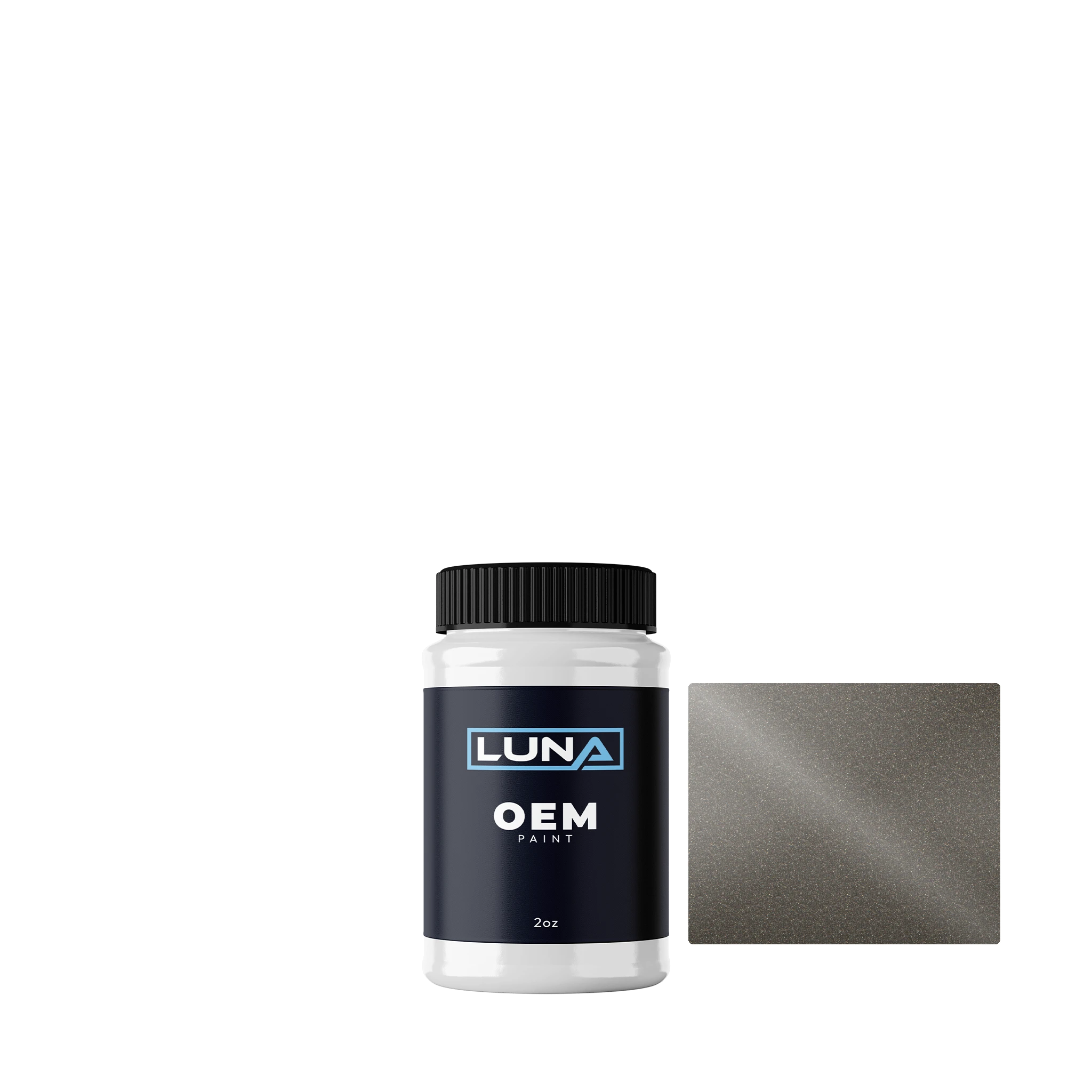 Mini Resolute Bronze M. Matt C6D | Luna OEM Basecoat - 2oz Touch Up Bottle w/ Brush