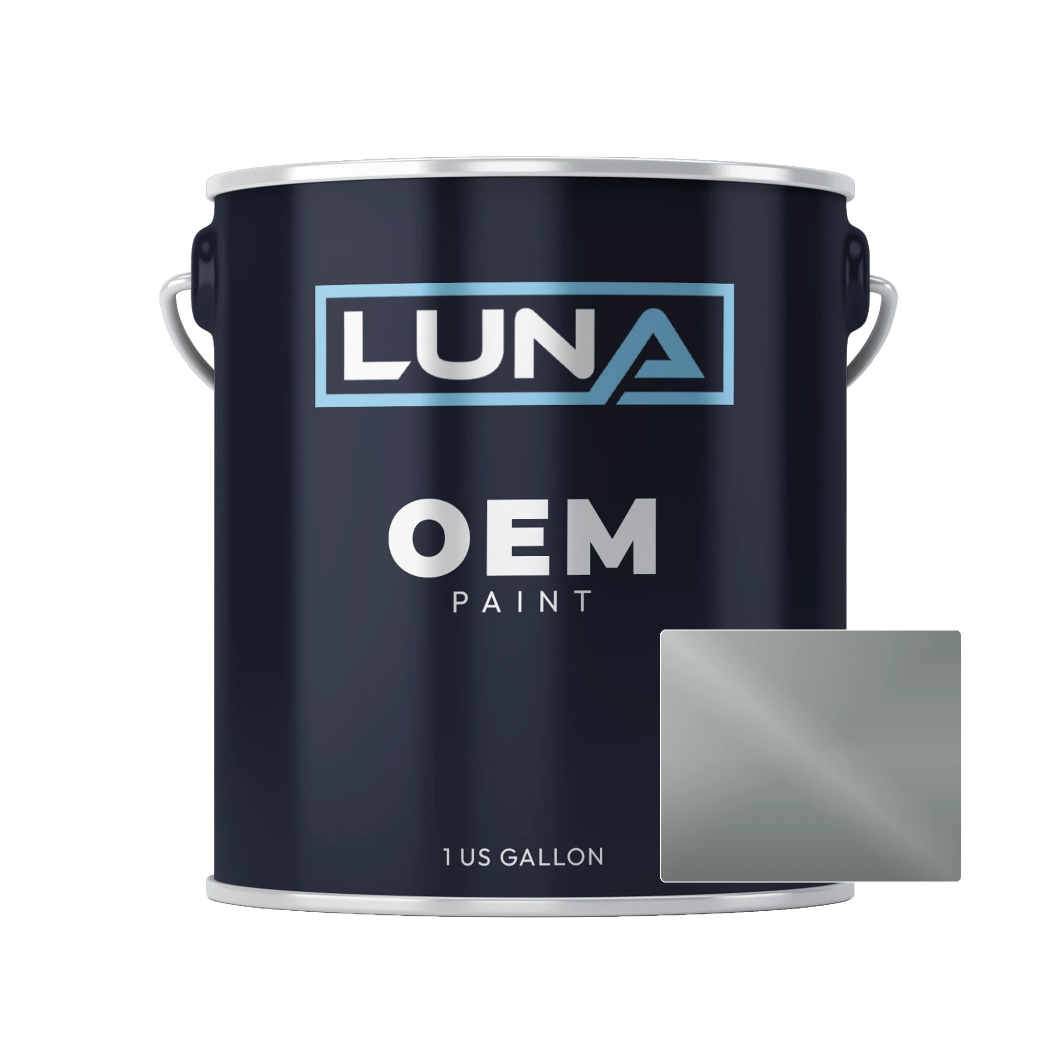 Kawasaki Motorcycle Grey M. - 2c KAW126 | Luna OEM Basecoat - Gallon