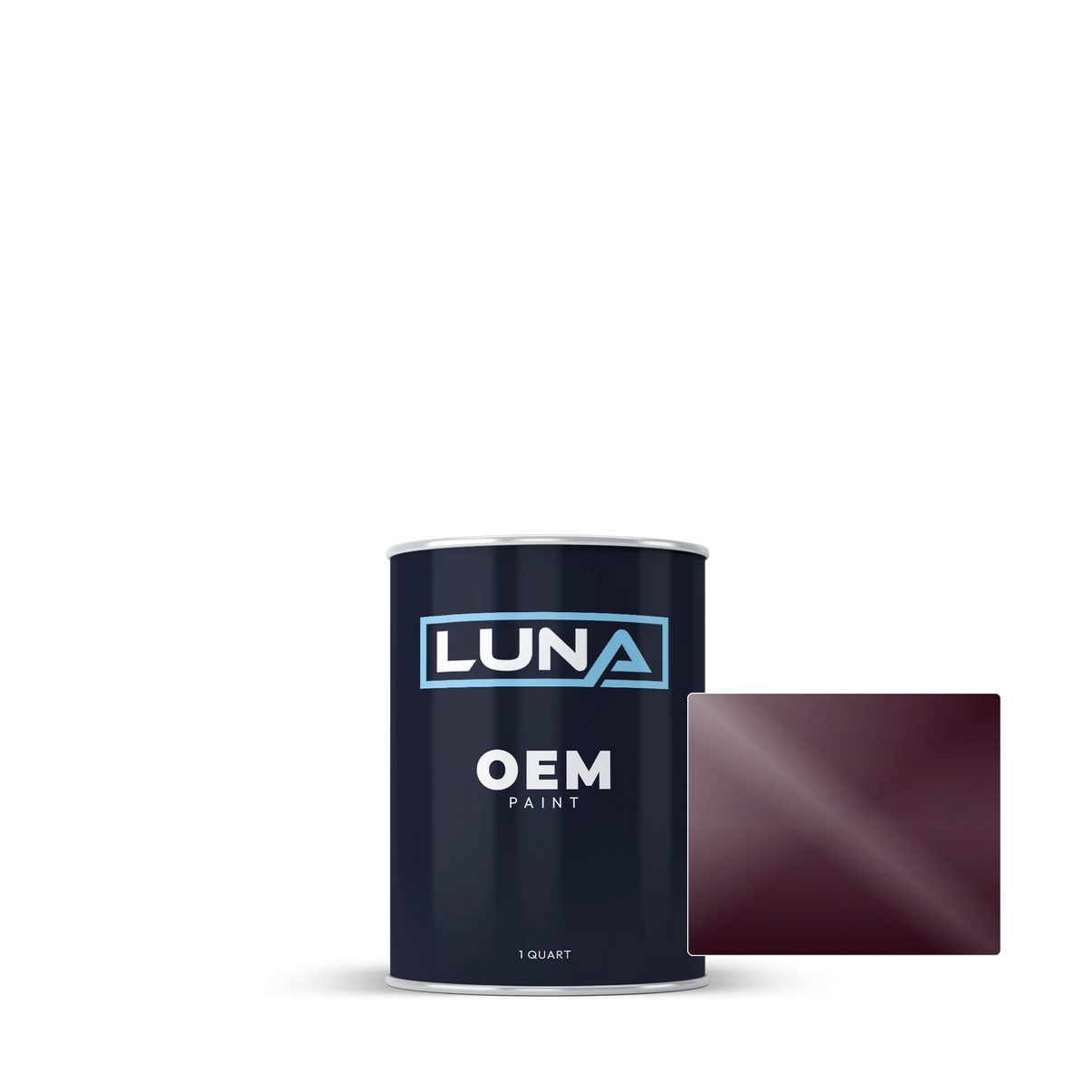 Porsche Aubergine L025 | Luna OEM Basecoat - Quart