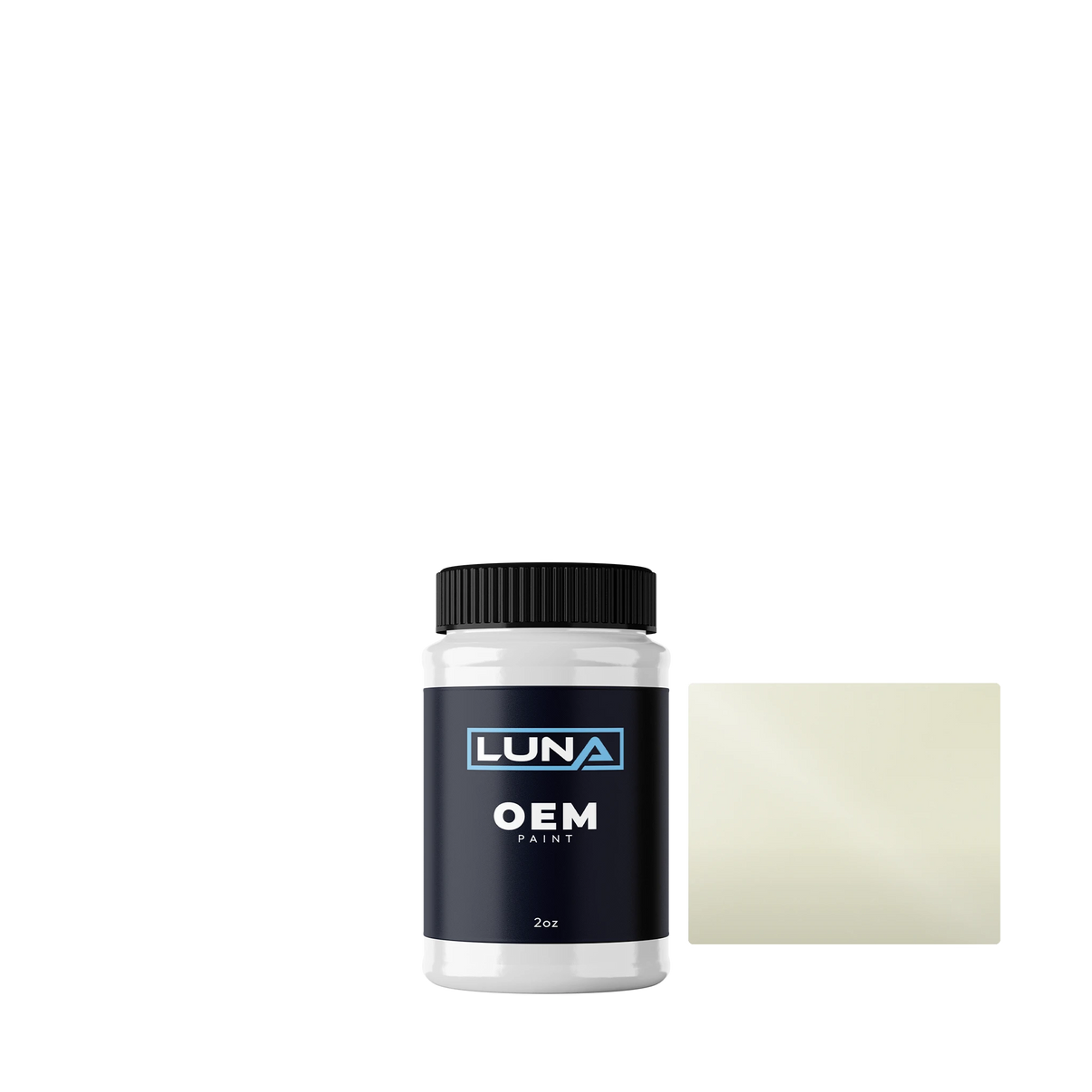 Chrysler USA Cool Vanilla XWG | Luna OEM Basecoat - 2oz Touch Up Bottle w/ Brush