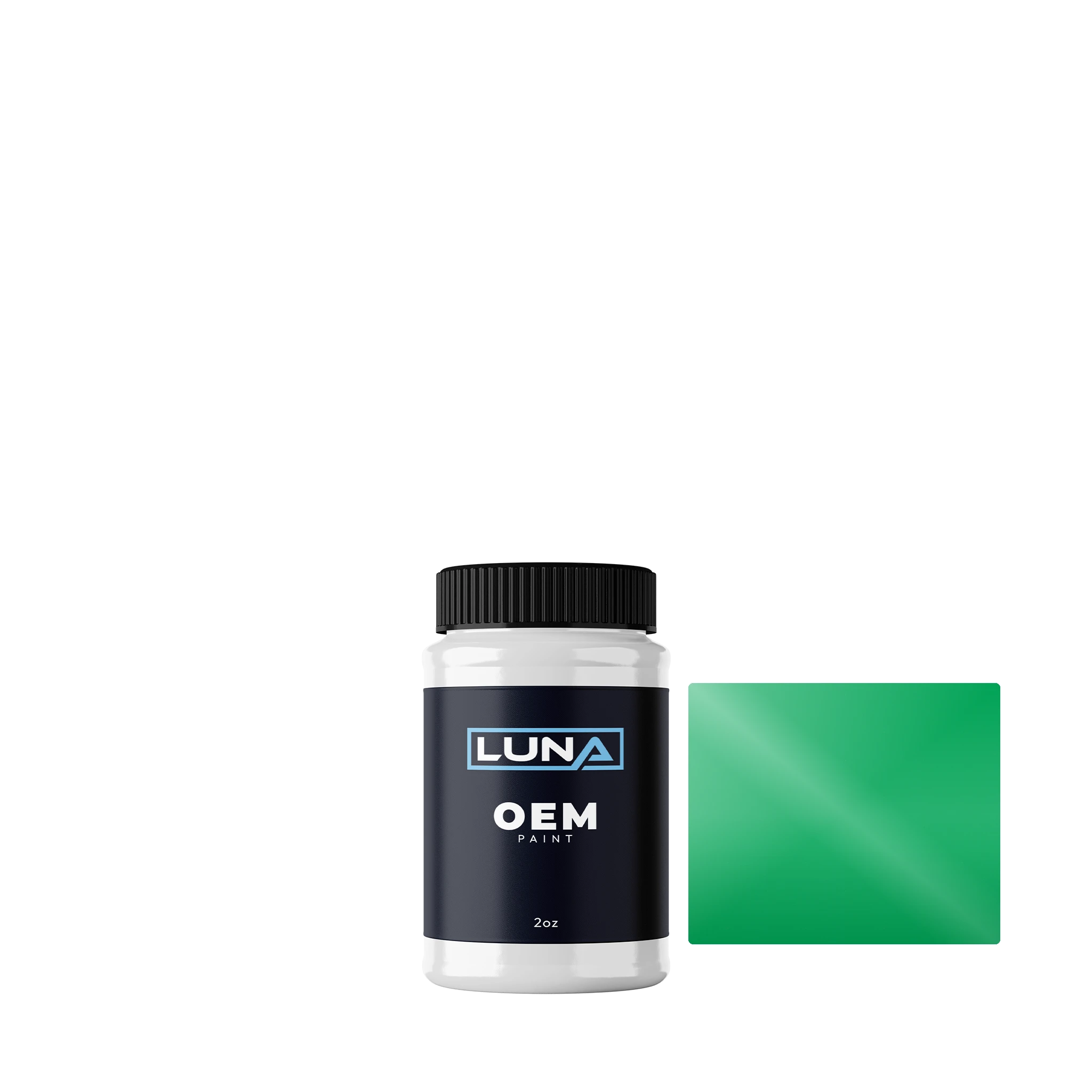 Pantone (pms) Pantone 7481c Green 007481C | Luna OEM Basecoat - 2oz Touch Up Bottle w/ Brush