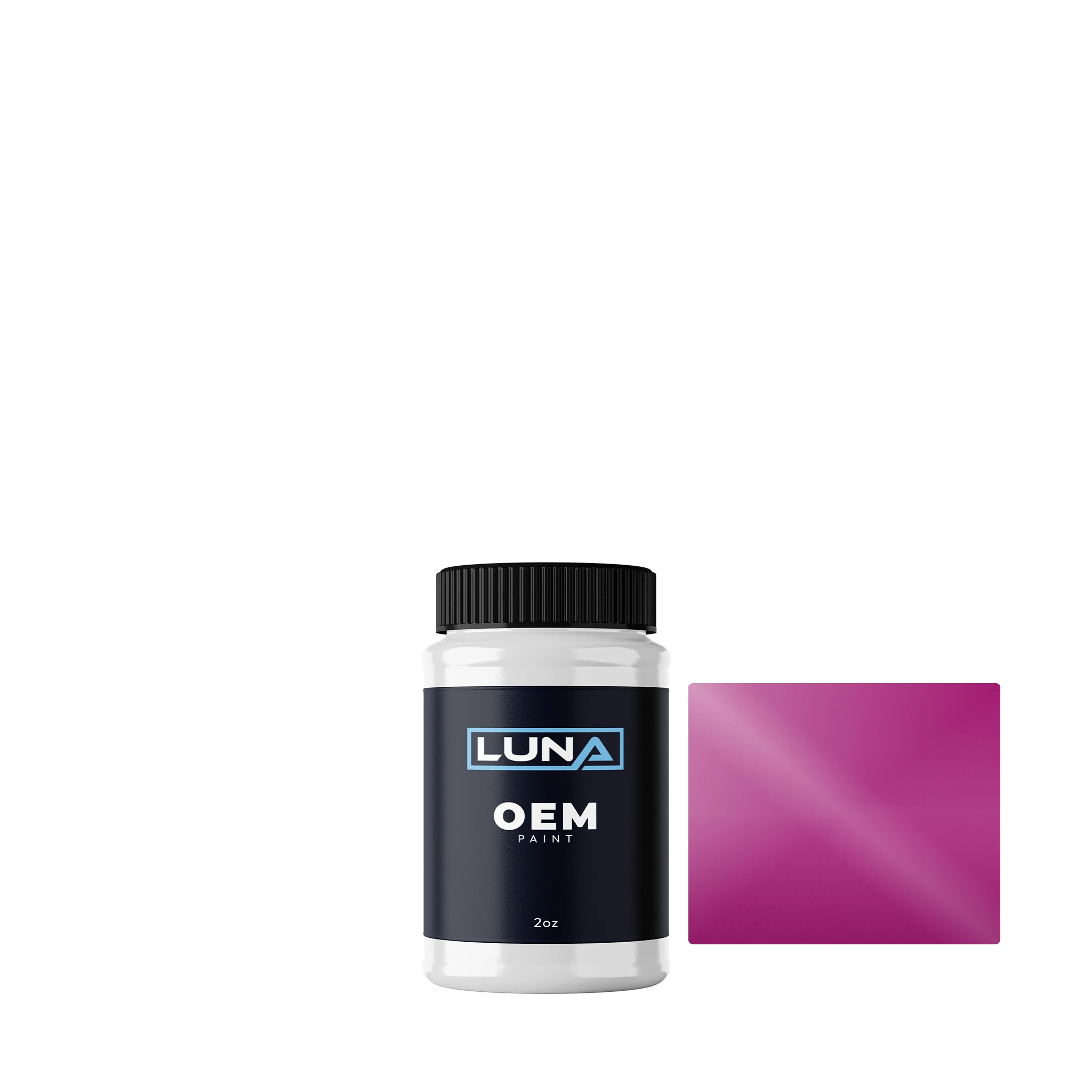 Audi | VW Verkehrspurpur 9409 | Luna OEM Basecoat - 2oz Touch Up Bottle w/ Brush