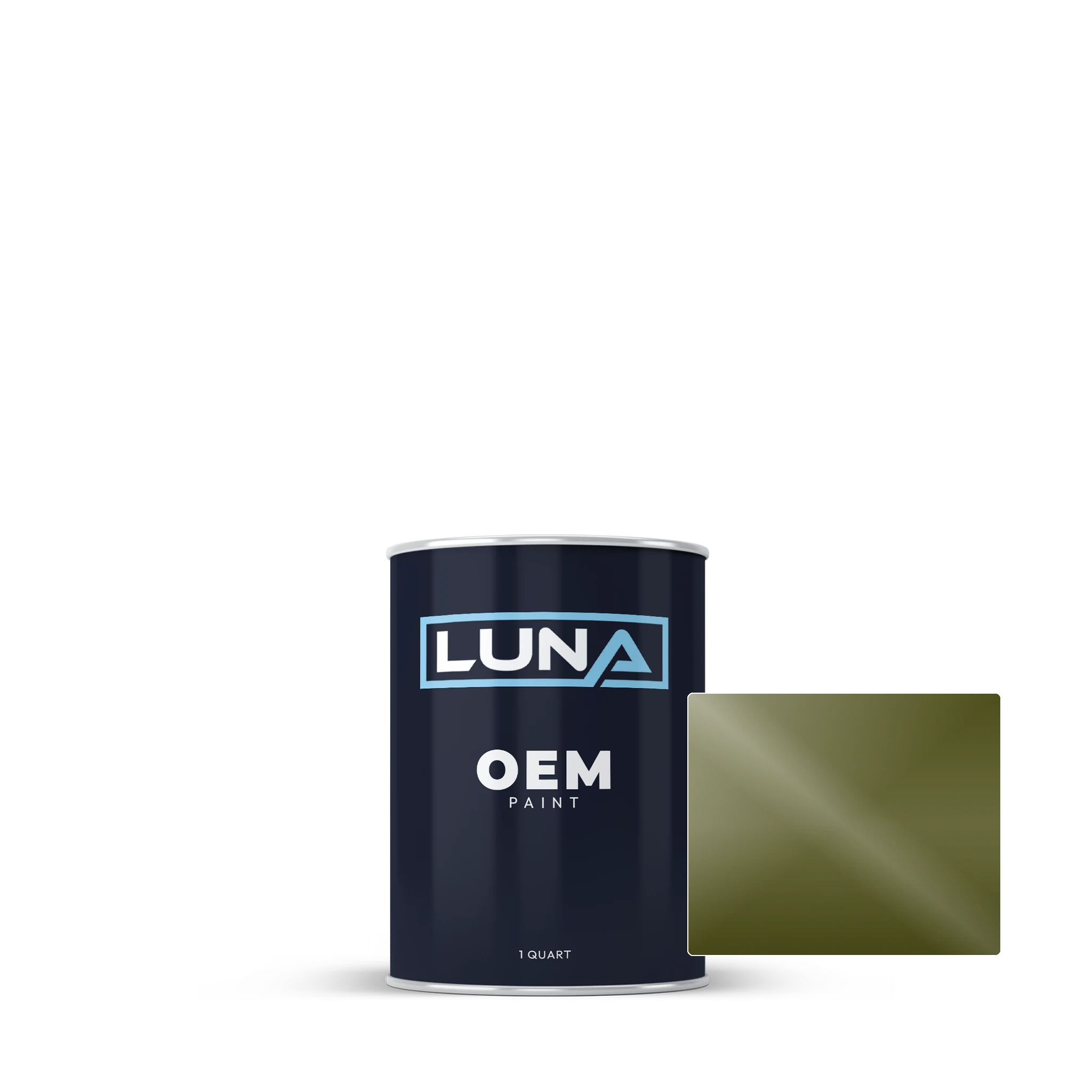 Audi | VW Daenisch Armeegruen J6B | Luna OEM Basecoat - Quart