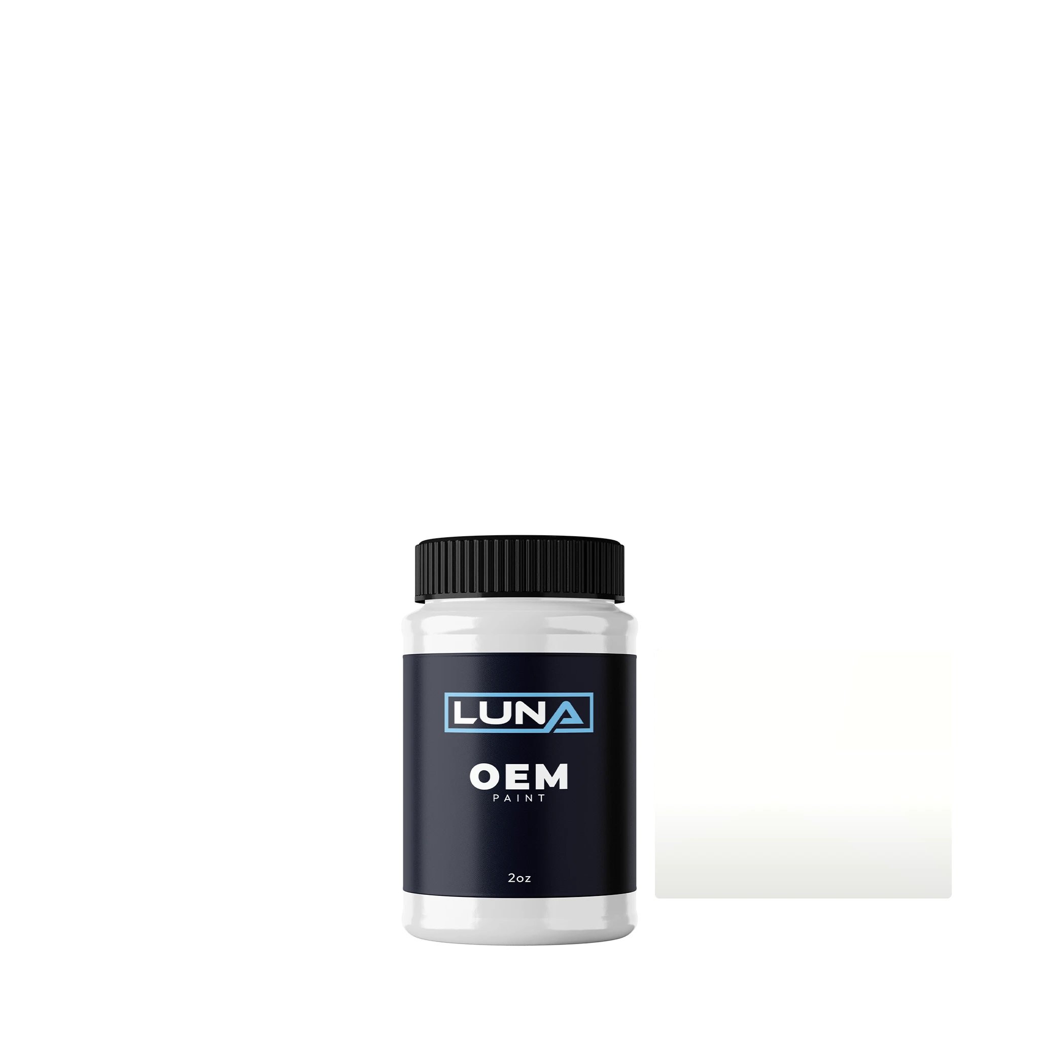 Ford Australia Stark White Z | Luna OEM Basecoat - 2oz Touch Up Bottle w/ Brush