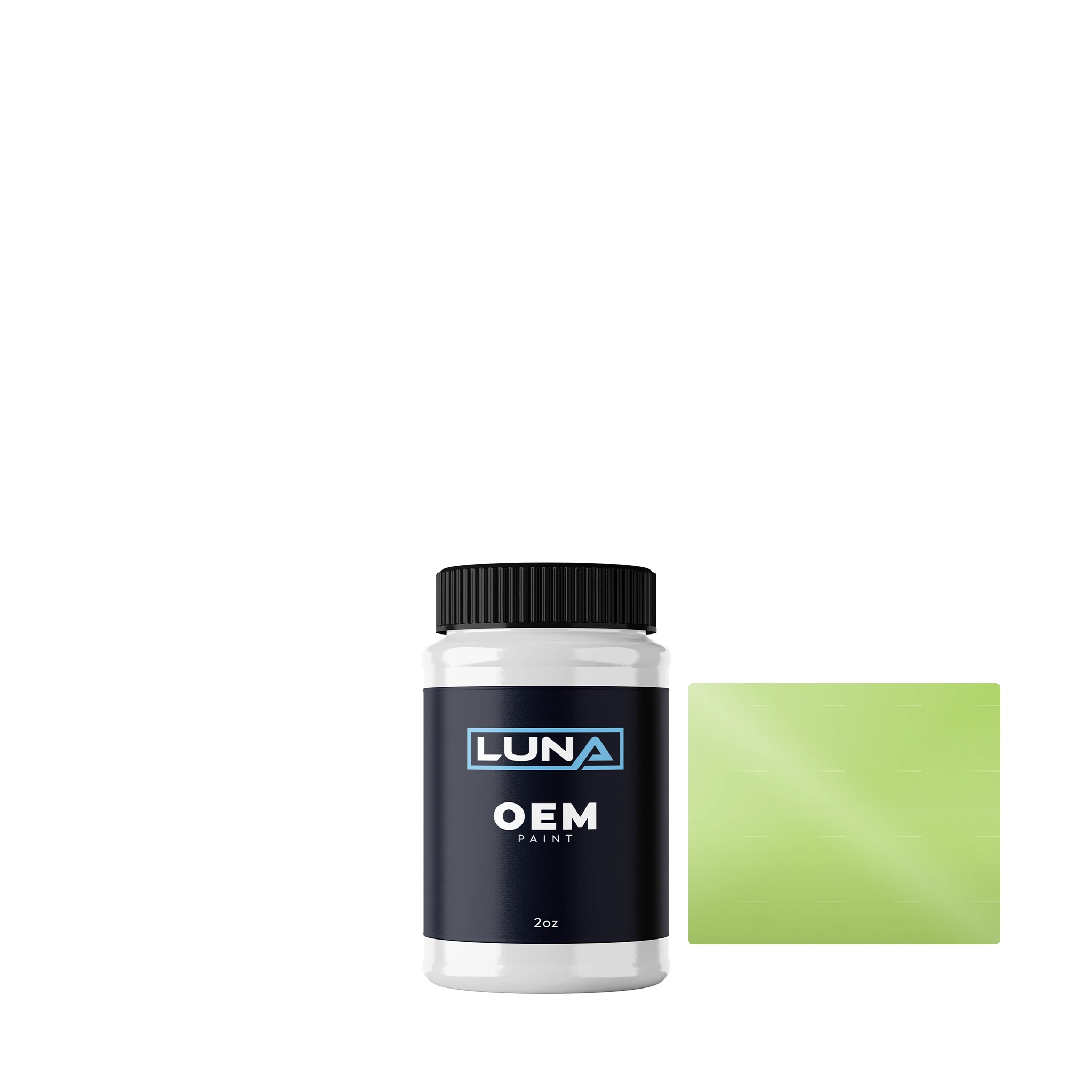 Seat Amarillo Kiwi S6E | Luna OEM Basecoat - 2oz Touch Up Bottle w/ Brush