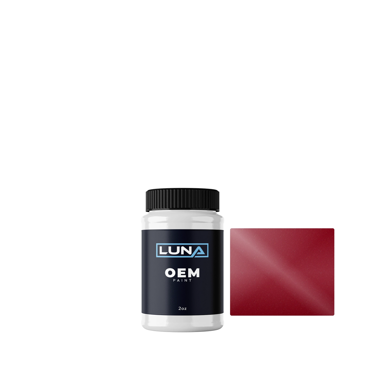 General Motors Honduras Maroon M. 50-948 | Luna OEM Basecoat - 2oz Touch Up Bottle w/ Brush