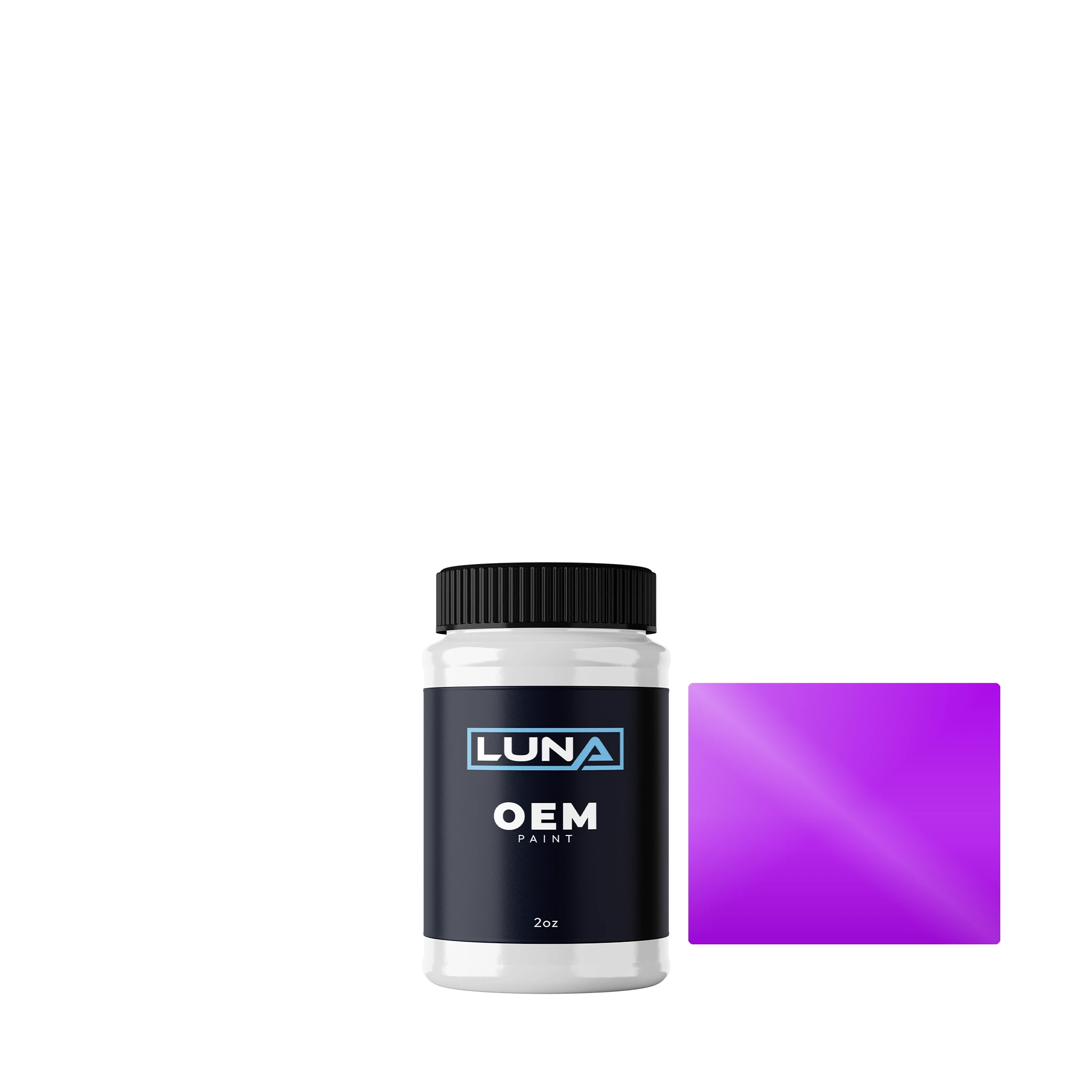 Flau Plum PMS2627C | Luna OEM Basecoat - 2oz Touch Up Bottle w/ Brush