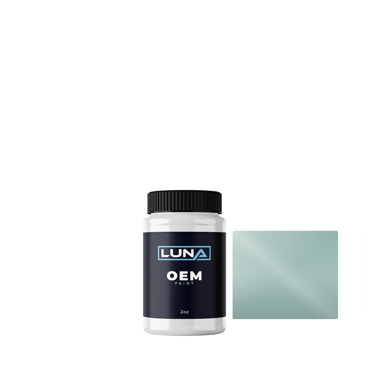 Seat Azul Greeny W5A | Luna OEM Basecoat - 2oz Touch Up Bottle w/ Brush